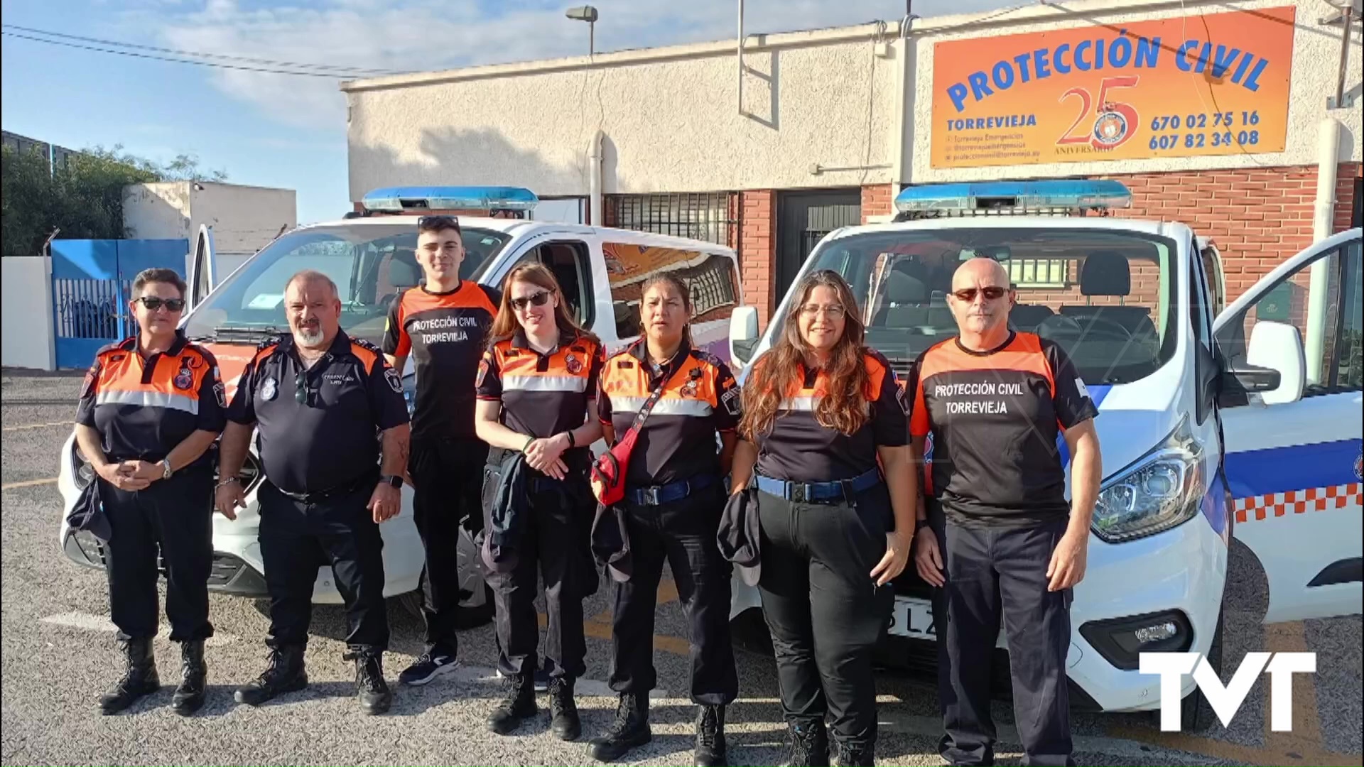 Imagen de Voluntarios de Protección Civil siempre donde se les necesita