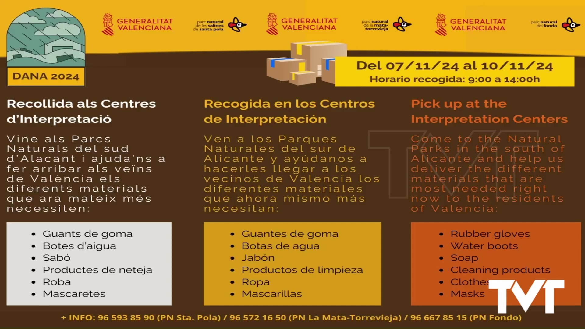Imagen de Los parques naturales del sur de Alicante, como el de La Mata y Torrevieja, se unen como puntos de recogida de los materiales más necesarios ahora