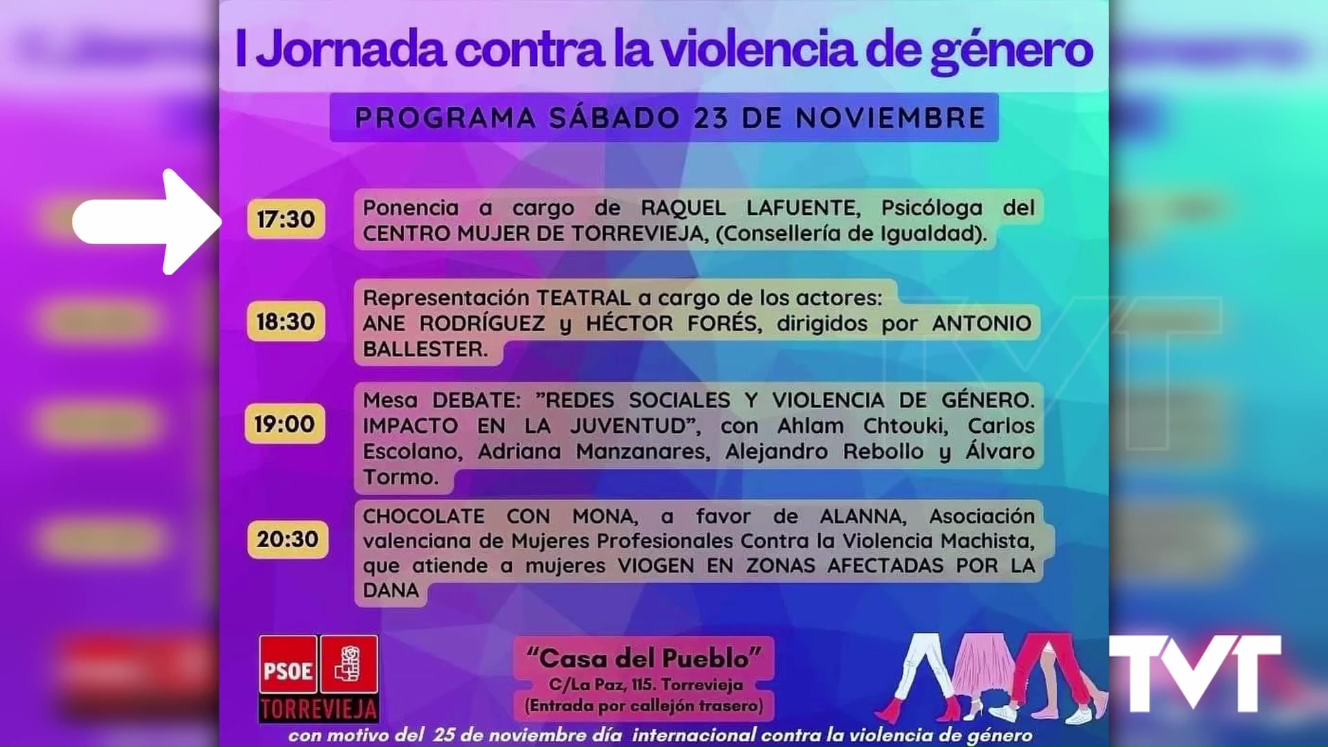 Imagen de El PSOE organiza en la Casa del Pueblo su I Jornada contra la violencia de género