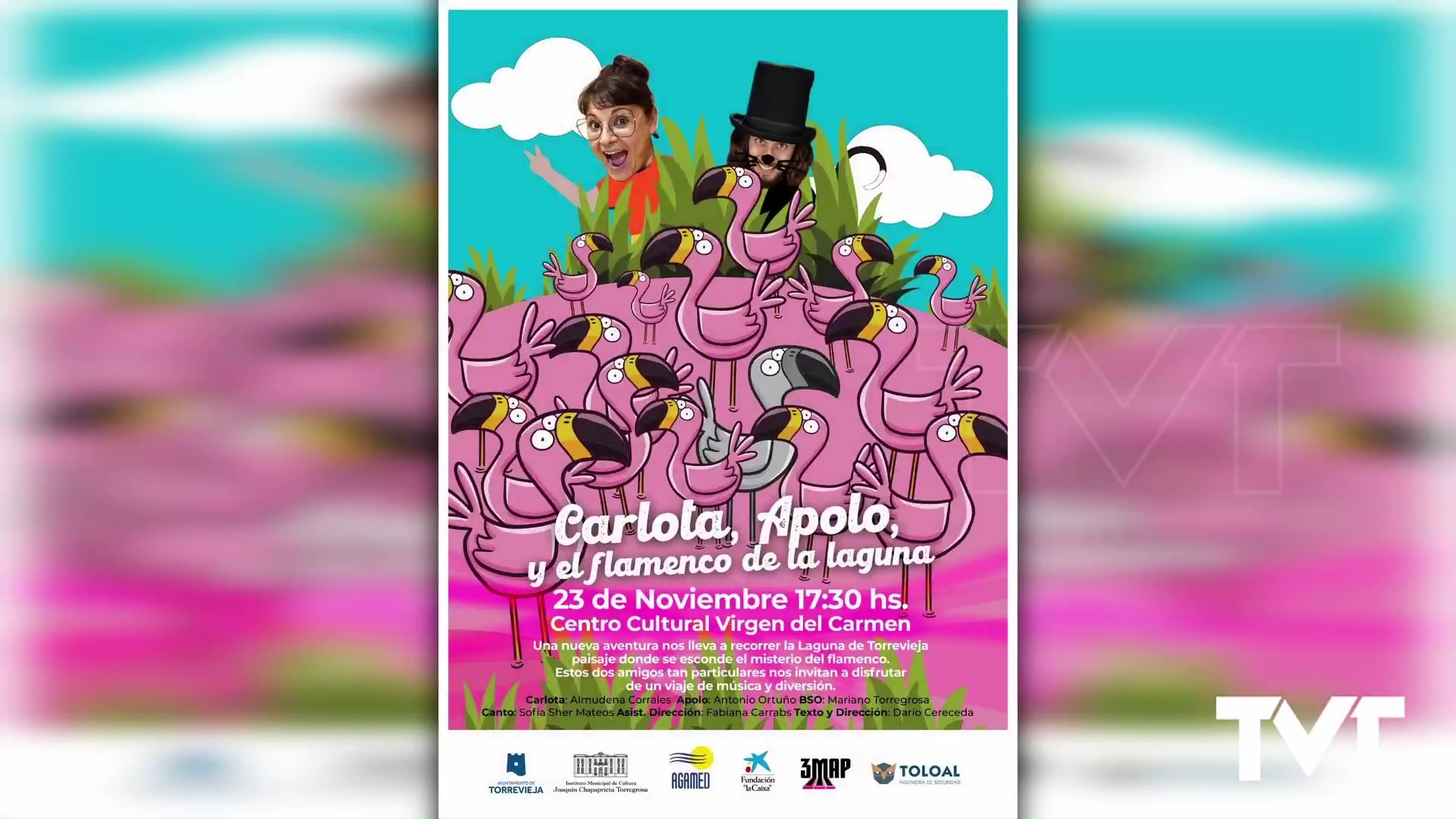 Imagen de Carlota, Apolo y un flamenco nos esperan este 23 de noviembre en el Centro Cultural 