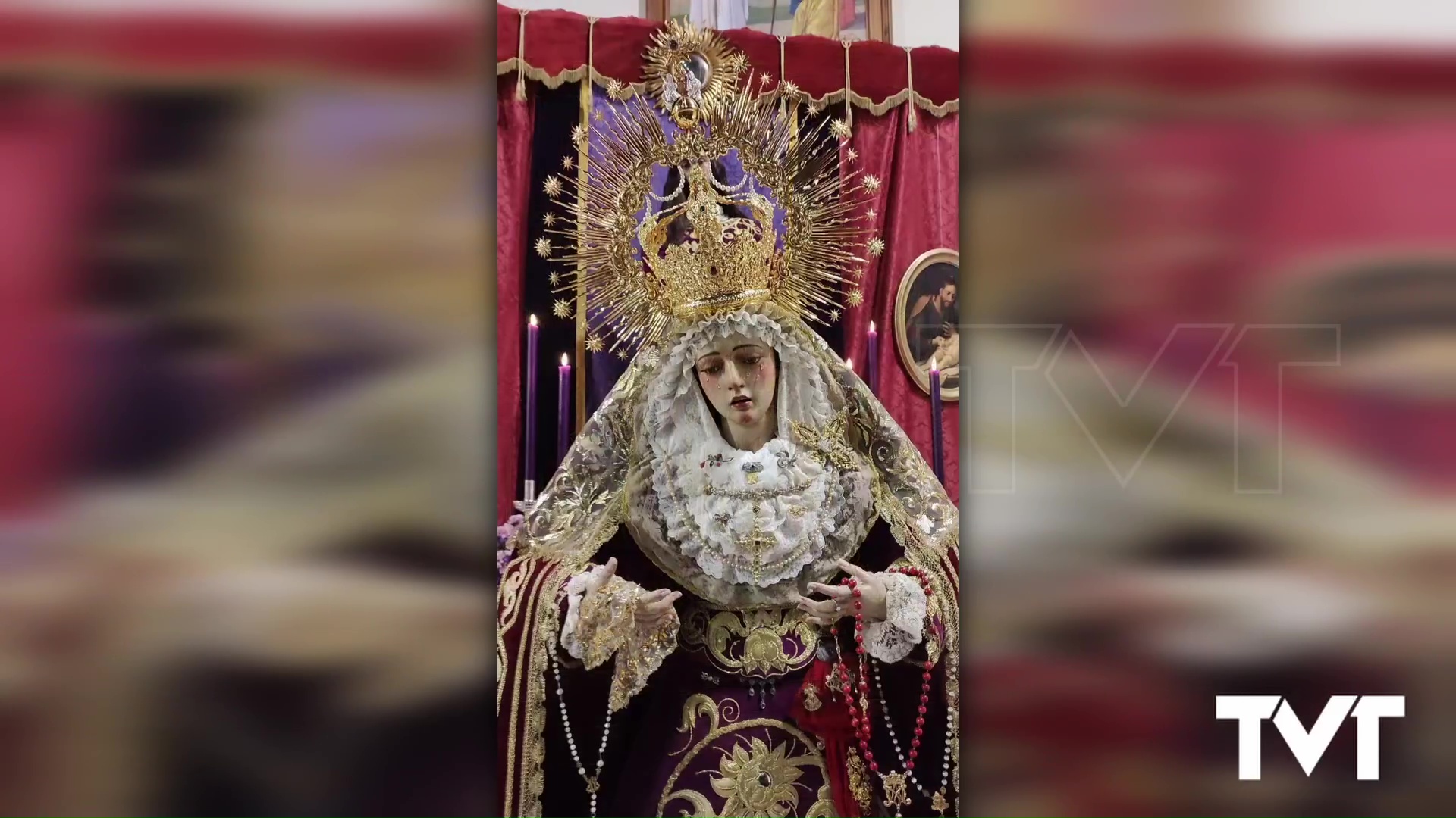 Imagen de Coronada litúrgicamente la imagen Nuestra Señora de la Trinidad de Torrevieja 