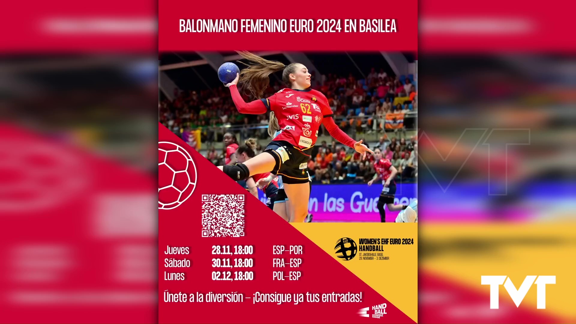 Imagen de Paola Bernabé convocada por la Real Federación Española de Balonmano
