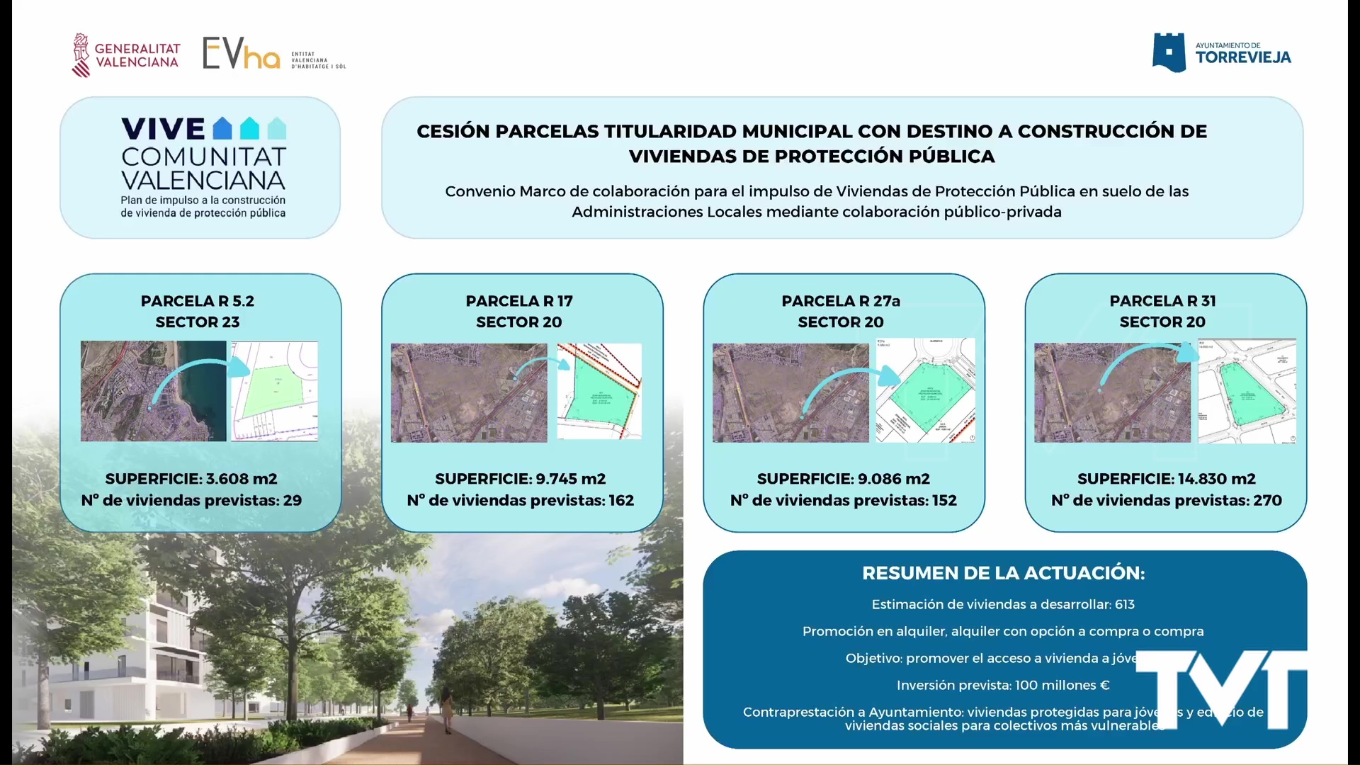 Imagen de Aprobado el convenio de cesión de parcelas municipales a EHVA para construcción de VPP