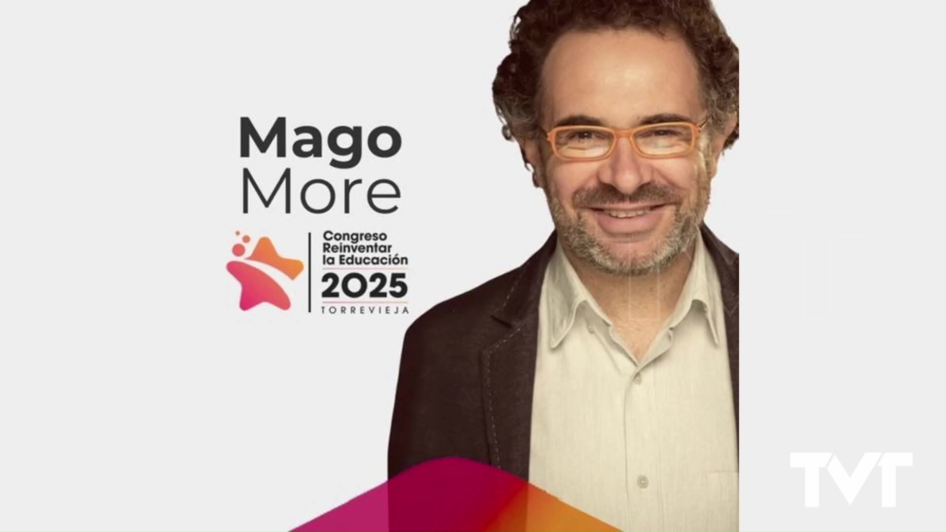 Imagen de Mago More, nuevo participante confirmado en el Congreso Reinventar la Educación de 2025