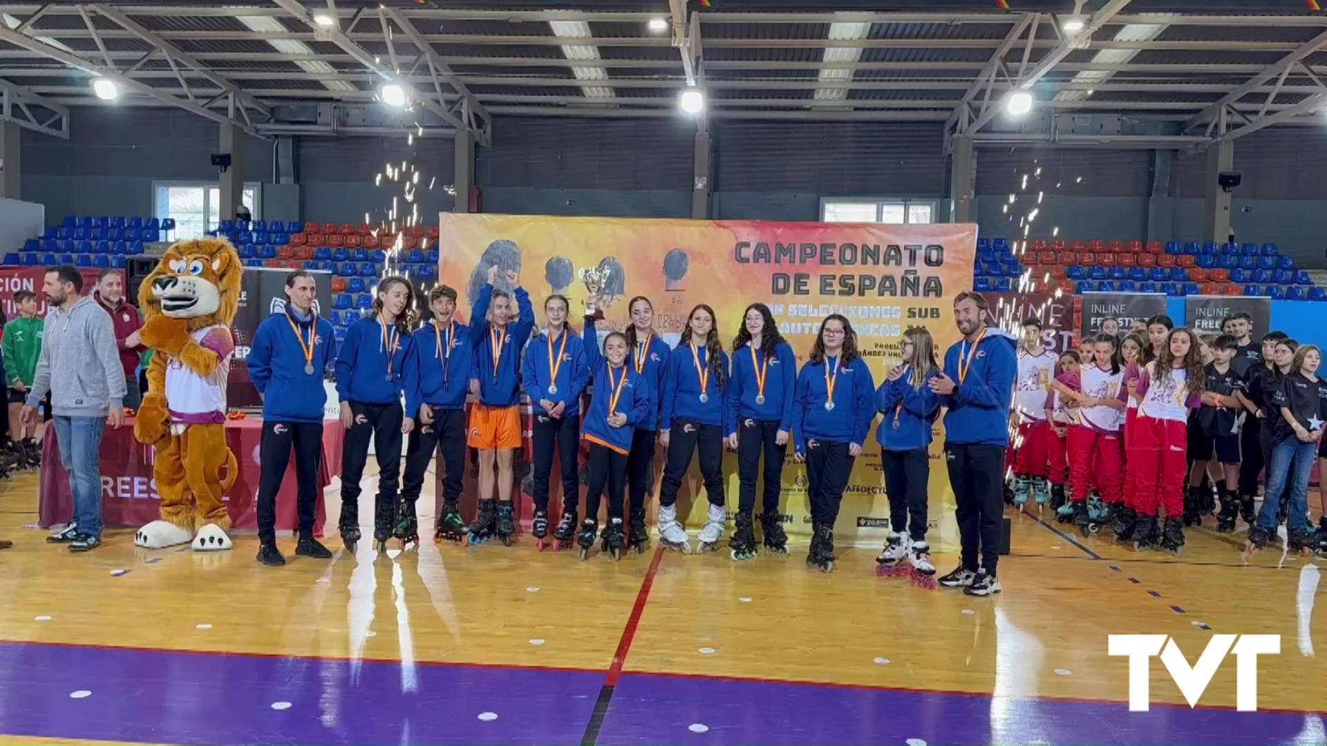 Imagen de La Comunidad Valenciana se consagra subcampeona en el Campeonato de España de Selecciones Autonómicas Sub-14 de Patinaje Inline Freestyle 
