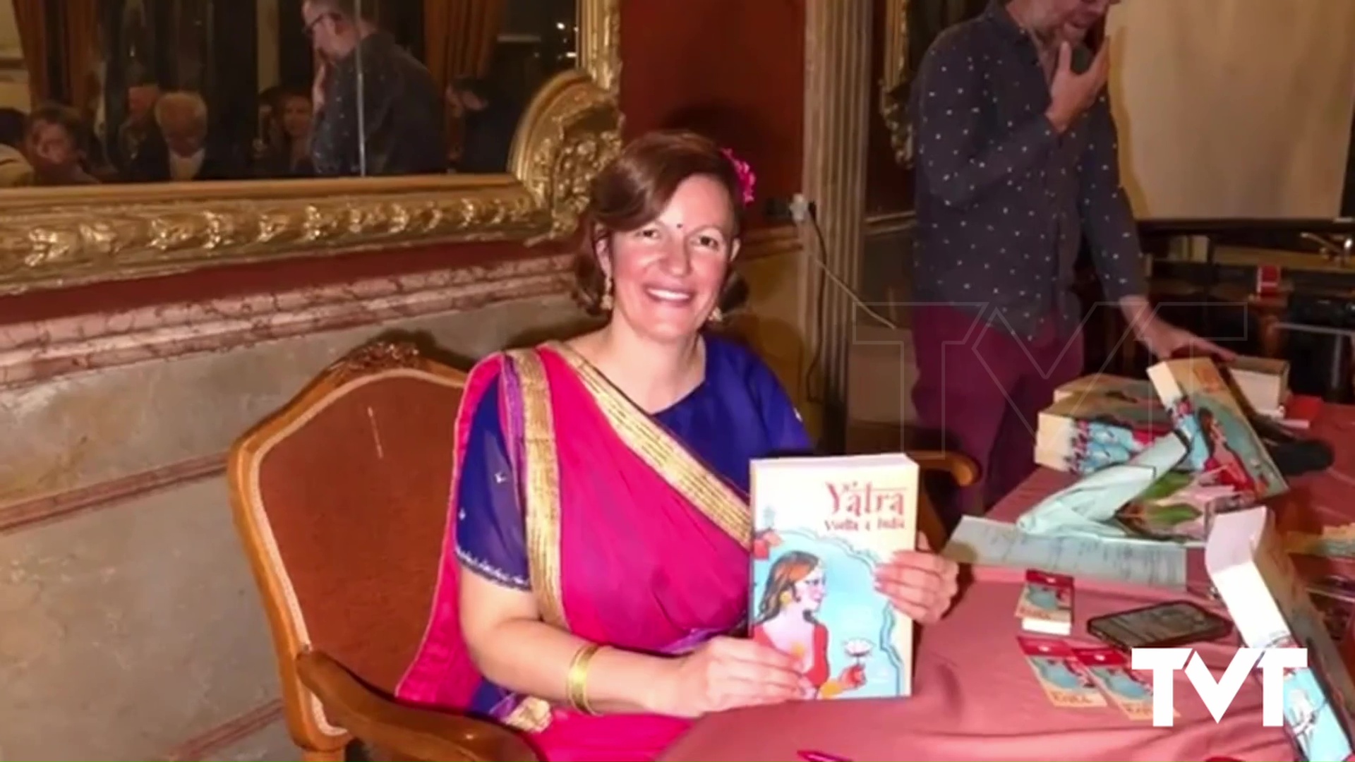 Imagen de Olga Parra presentó su tercer libro «Yatra. Vuelta a India». Un escenario repleto de mociones y sentimientos