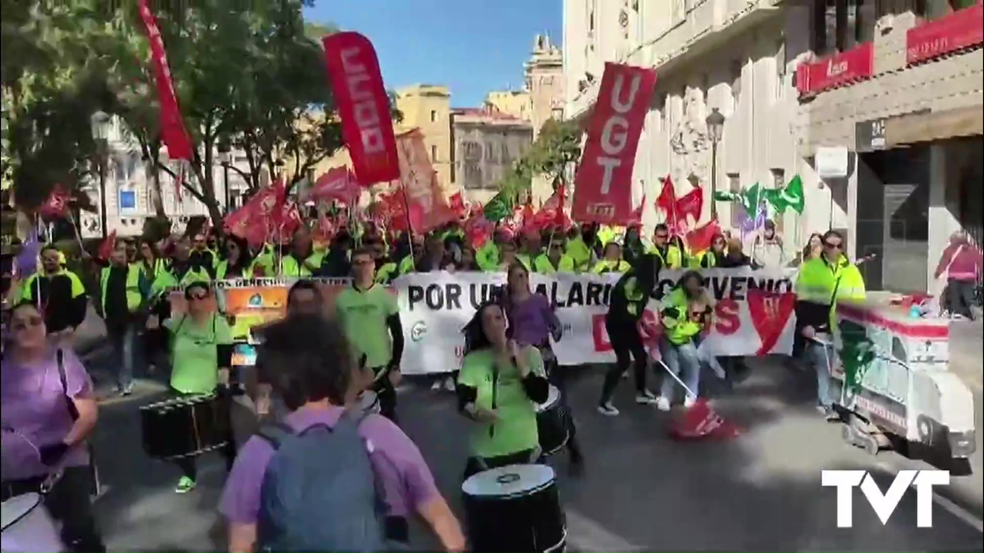 Imagen de Continua la huelga indefinida de transporte sanitario con protestas en distintos puntos de la provincia y comunidad 