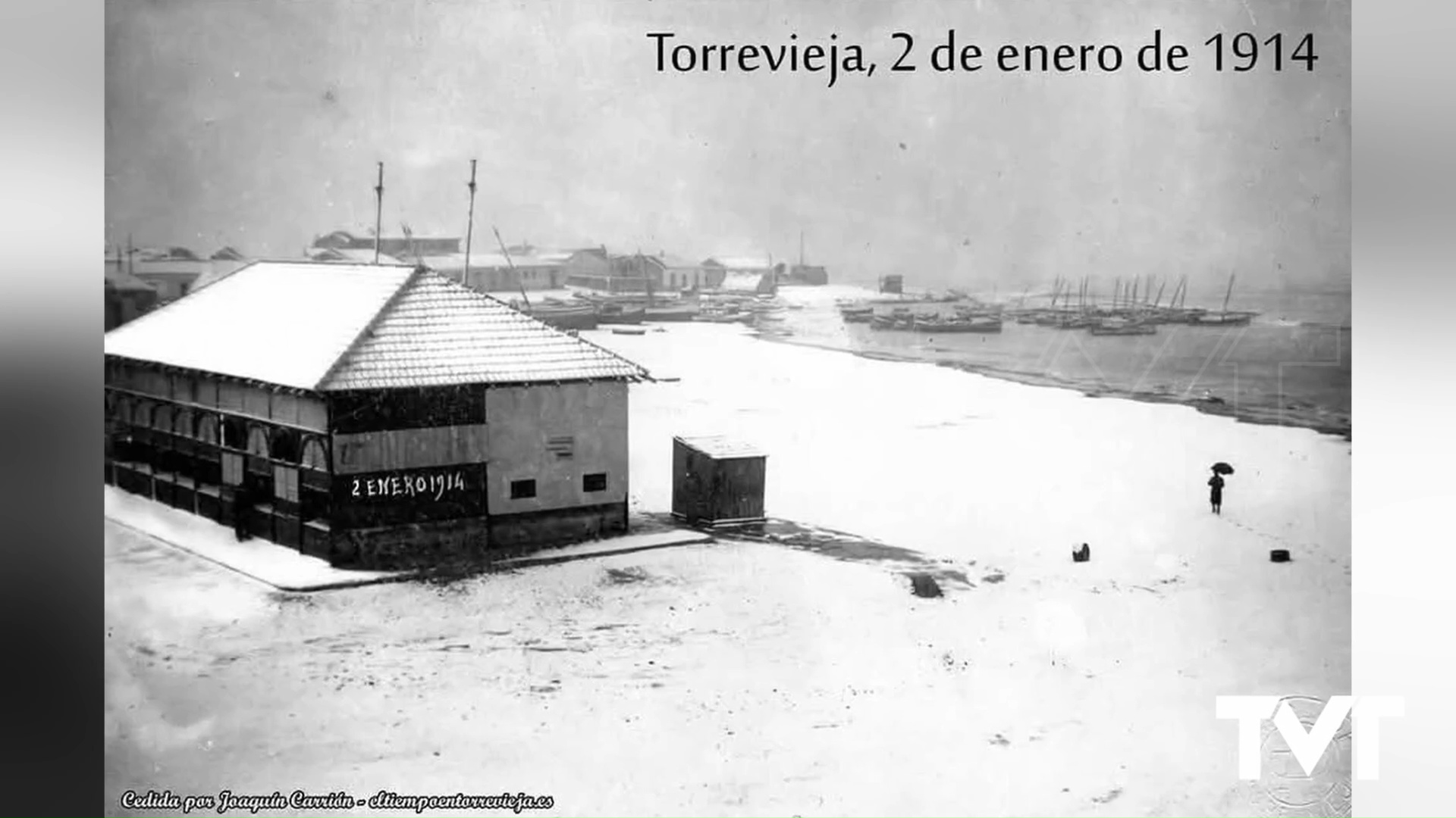 Imagen de  En este 2 de enero de 2025 se cumplen 111 años de la gran nevada que vivió Torrevieja 