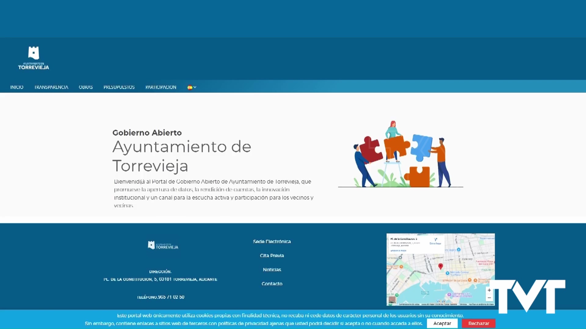 Imagen de El ayuntamiento de Torrevieja se sitúa en el primer puesto de transparencia de la Comunidad Valenciana 