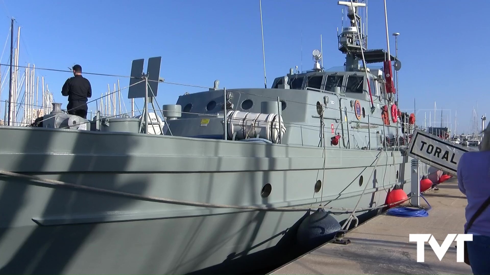 Imagen de El patrullero de la Armada«Toralla» regresa a Torrevieja  