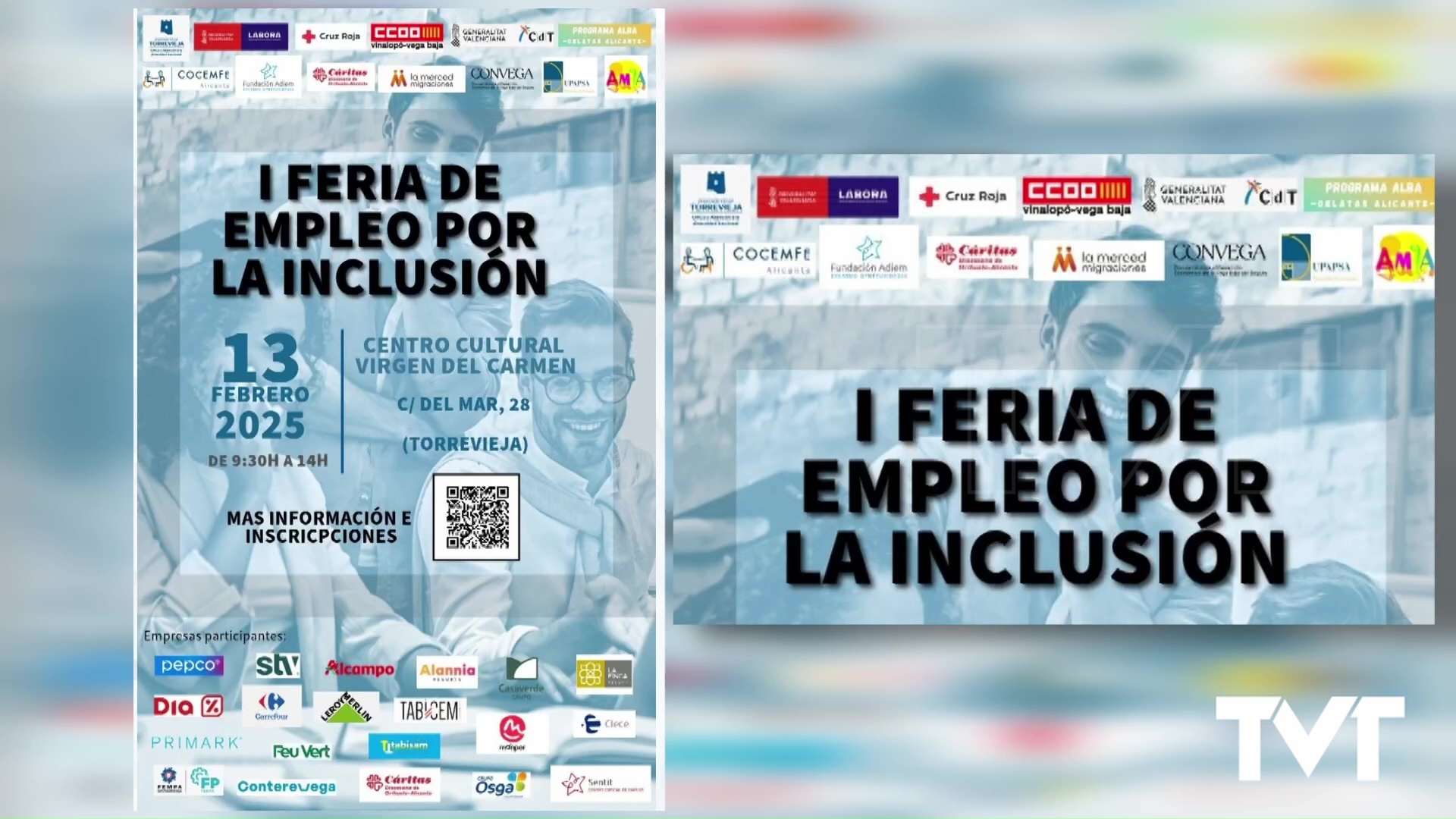Imagen de Torrevieja acogerá el 13 de febrero su I Feria de empleo por la inclusión 