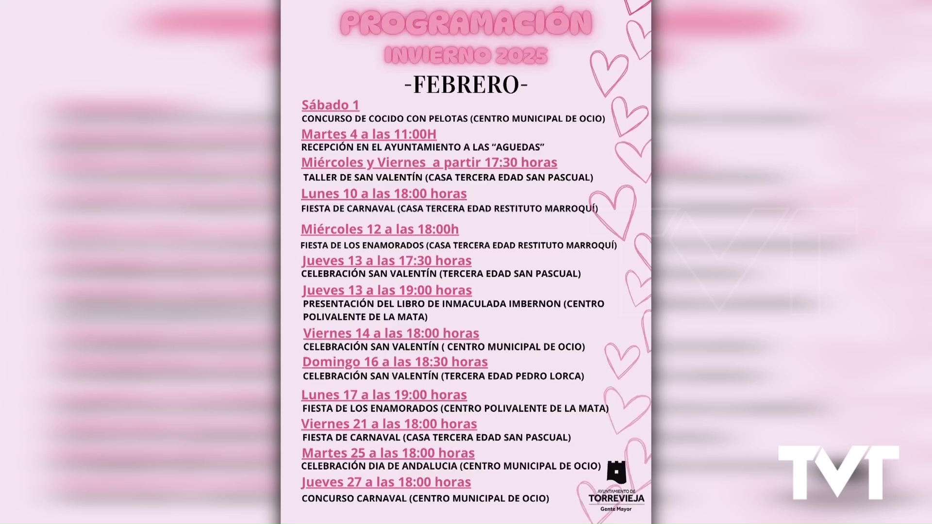 Imagen de Conoce el programa de actividades para nuestros mayores en los meses de febrero y marzo 