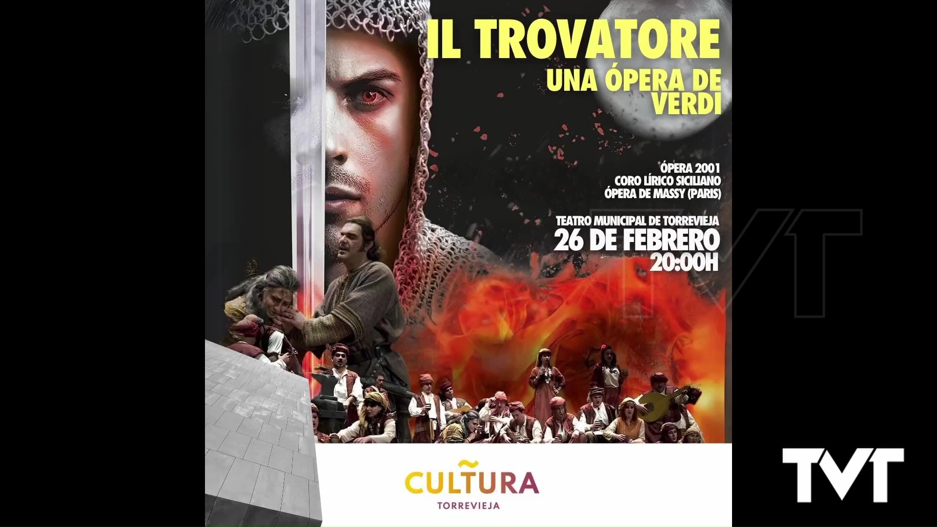 Imagen de Pasión, venganza y tragedia en la ópera «El Trovador». Llega a Torrevieja el 26 de febrero 