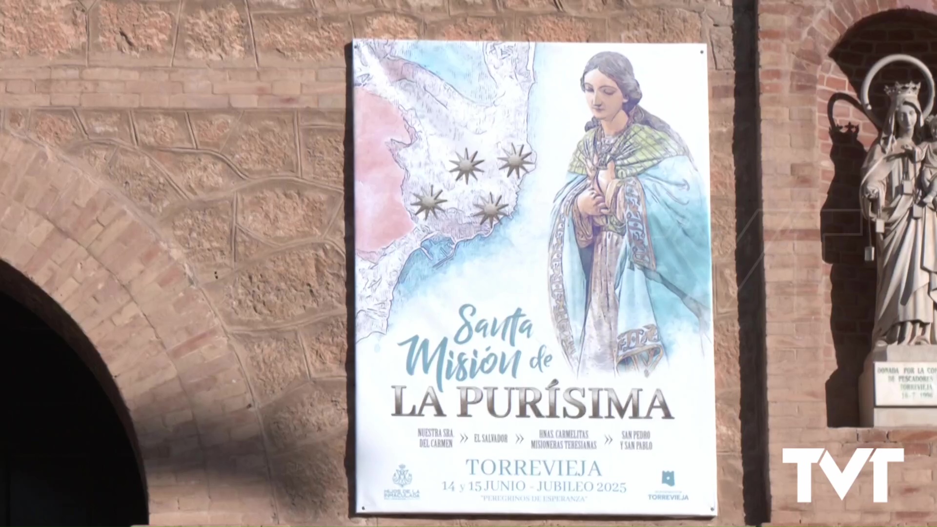 Imagen de Los días 14 y 15 de junio La Purísima visitará varias parroquias de Torrevieja 