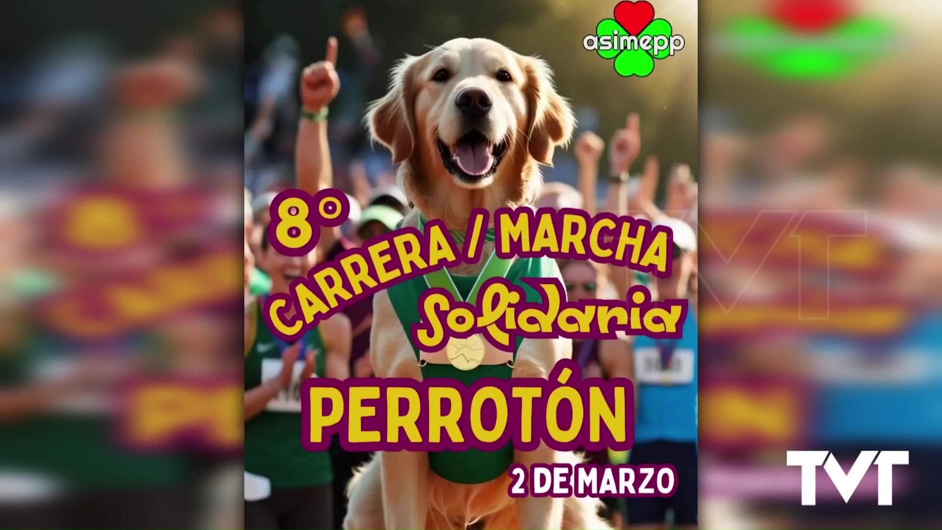 Imagen de Junto a la carrera marcha solidaria de Asimepp llega el «PERROTÓN»