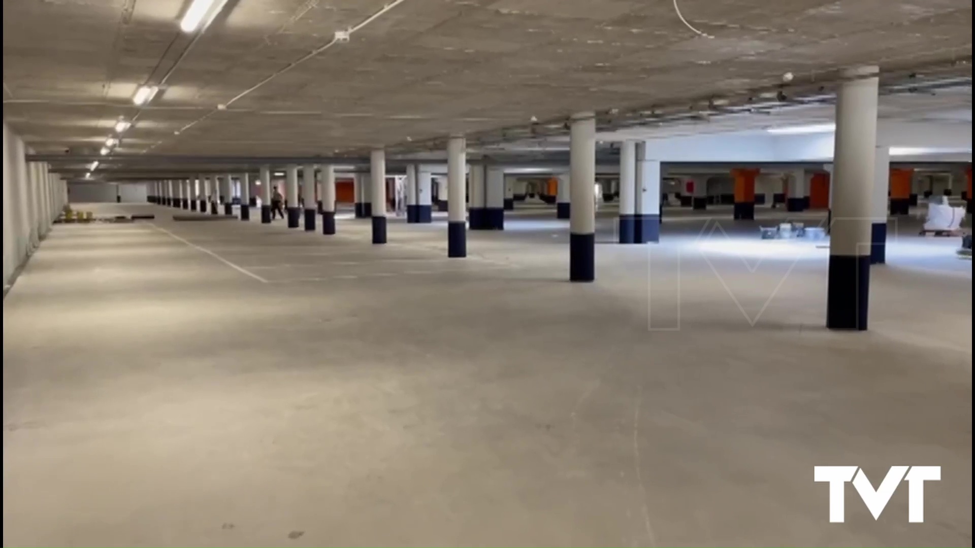 Imagen de El parking subterráneo de la nueva zona de ocio en el puerto abrirá en 15 o 20 días