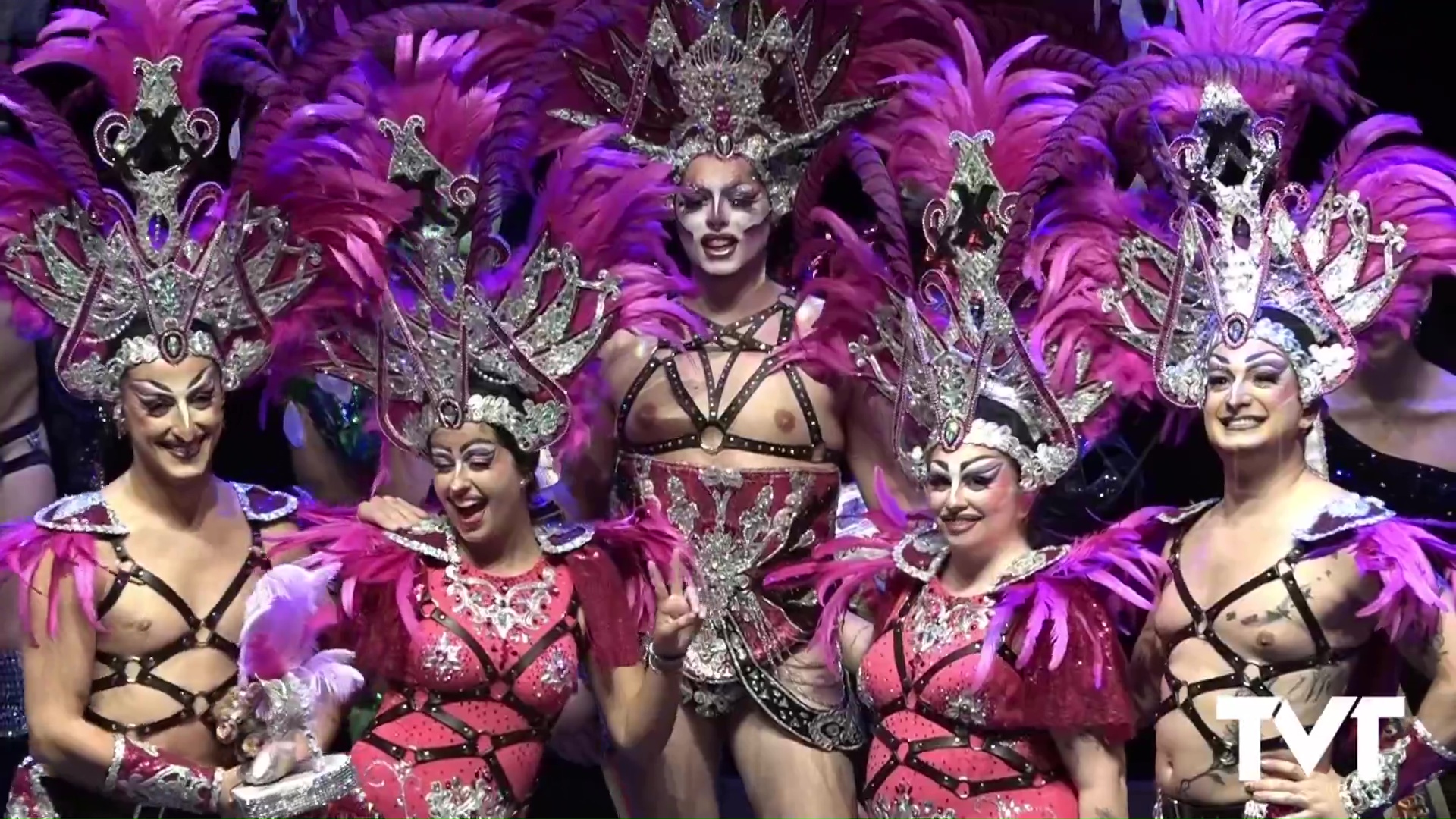 Imagen de Drag “Ona” , de Yecla, proclamada Reina Drag del Carnaval de Torrevieja 2025