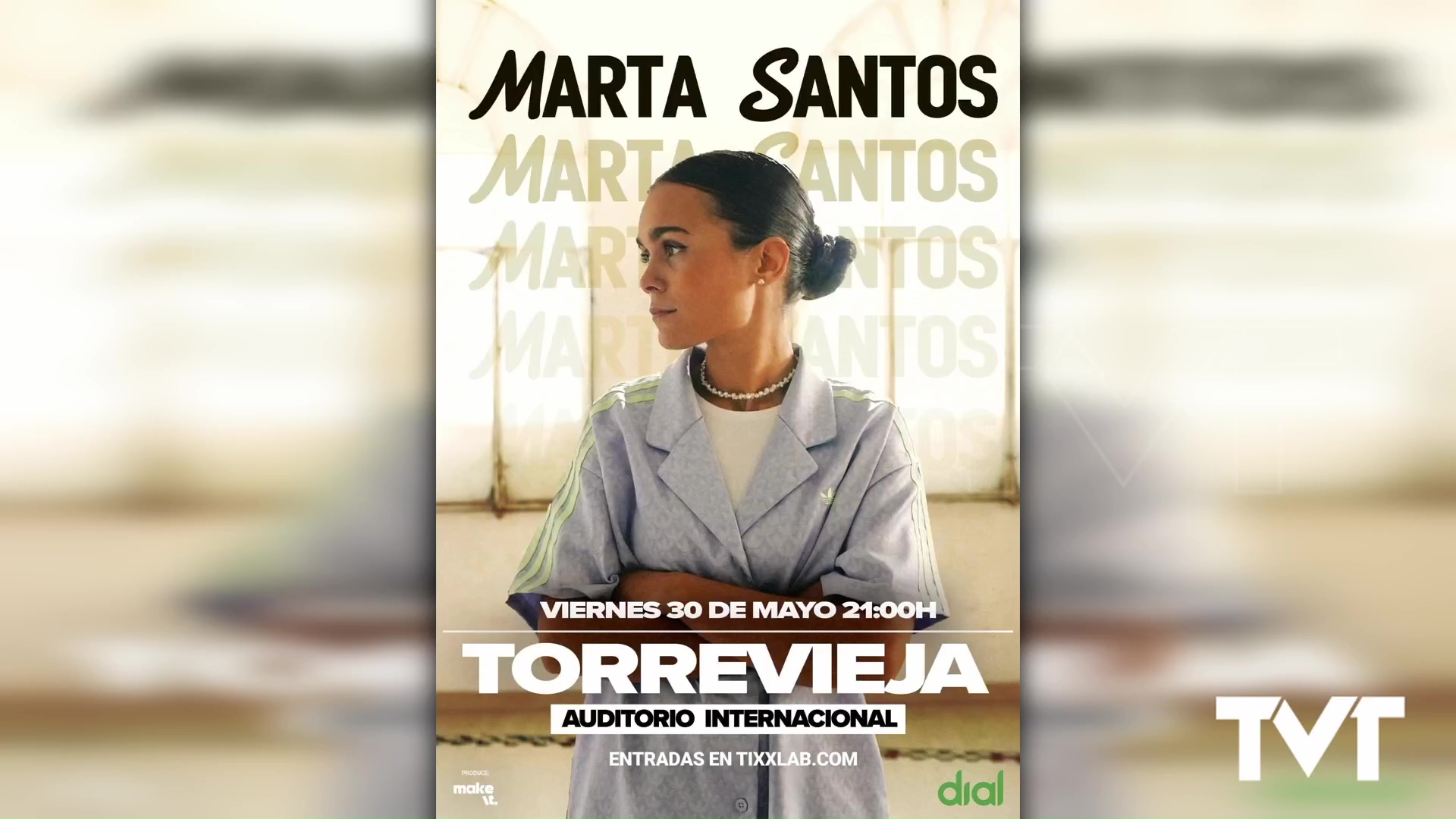 Imagen de La artista sevillana Marta Santos inicia su primera gira en mayo en el Auditorio de Torrevieja