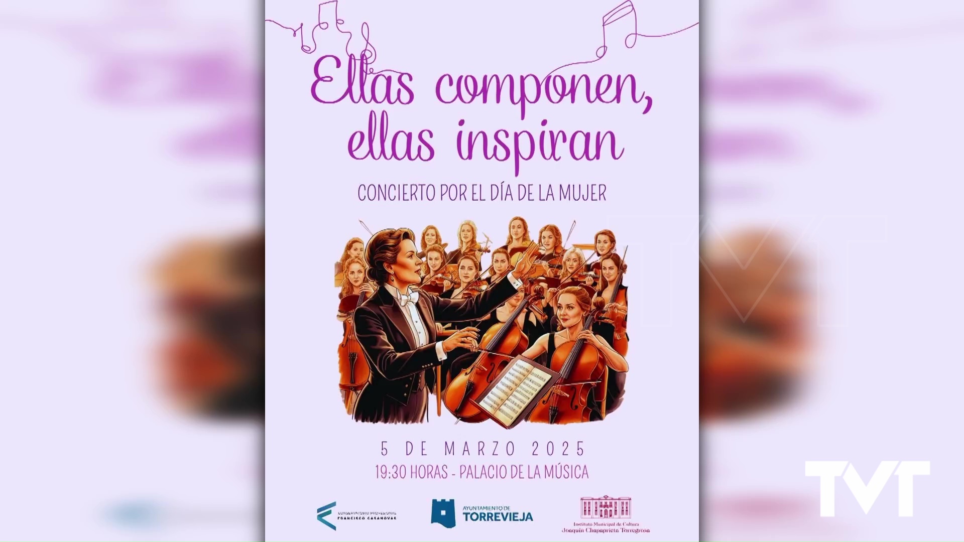 Imagen de El Conservatorio presenta el 5 de marzo el concierto titulado « Ellas componen, ellas inspiran» 