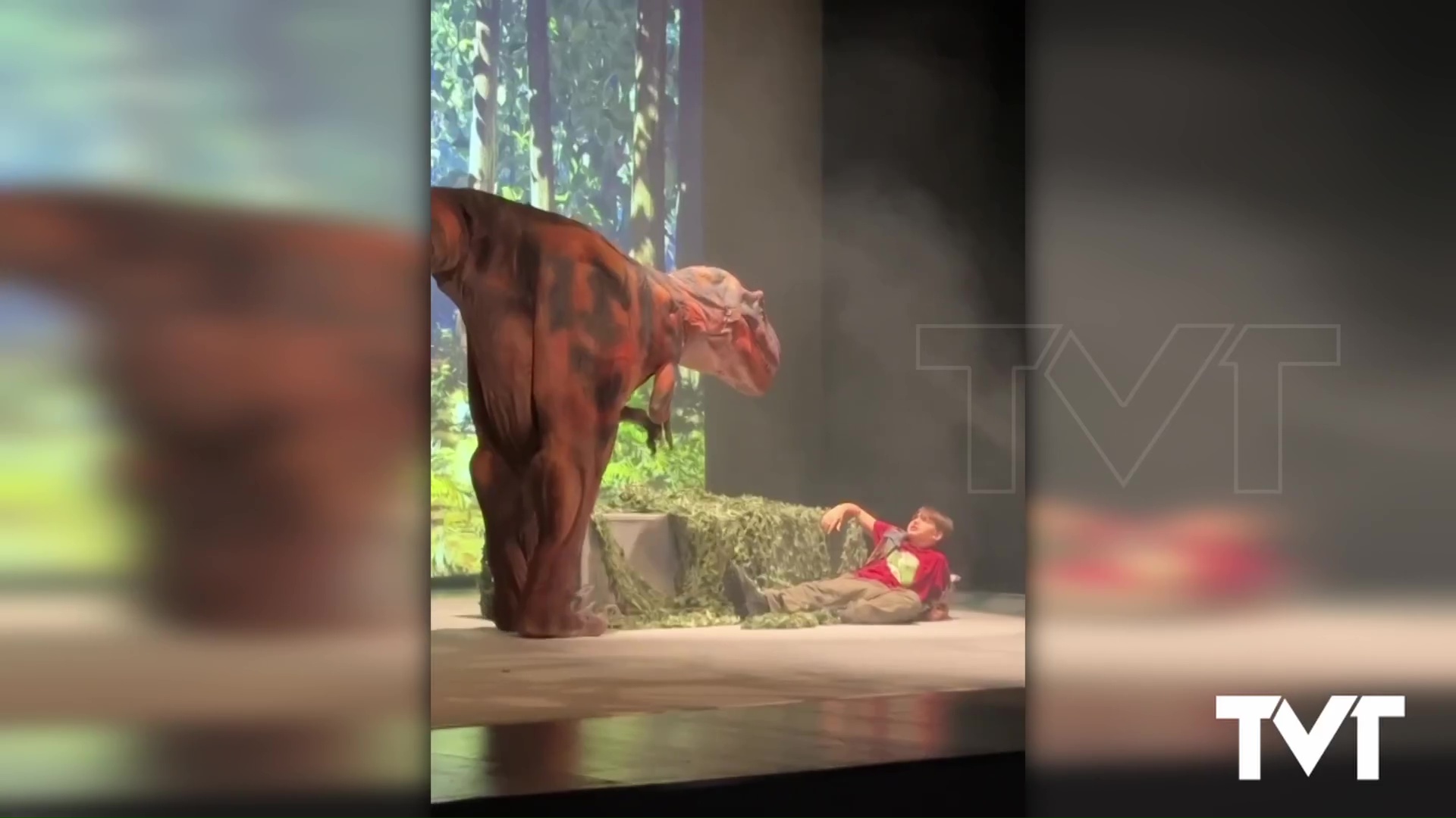 Imagen de «Jurassic Game» sorprendió en el teatro municipal con una épica aventura 