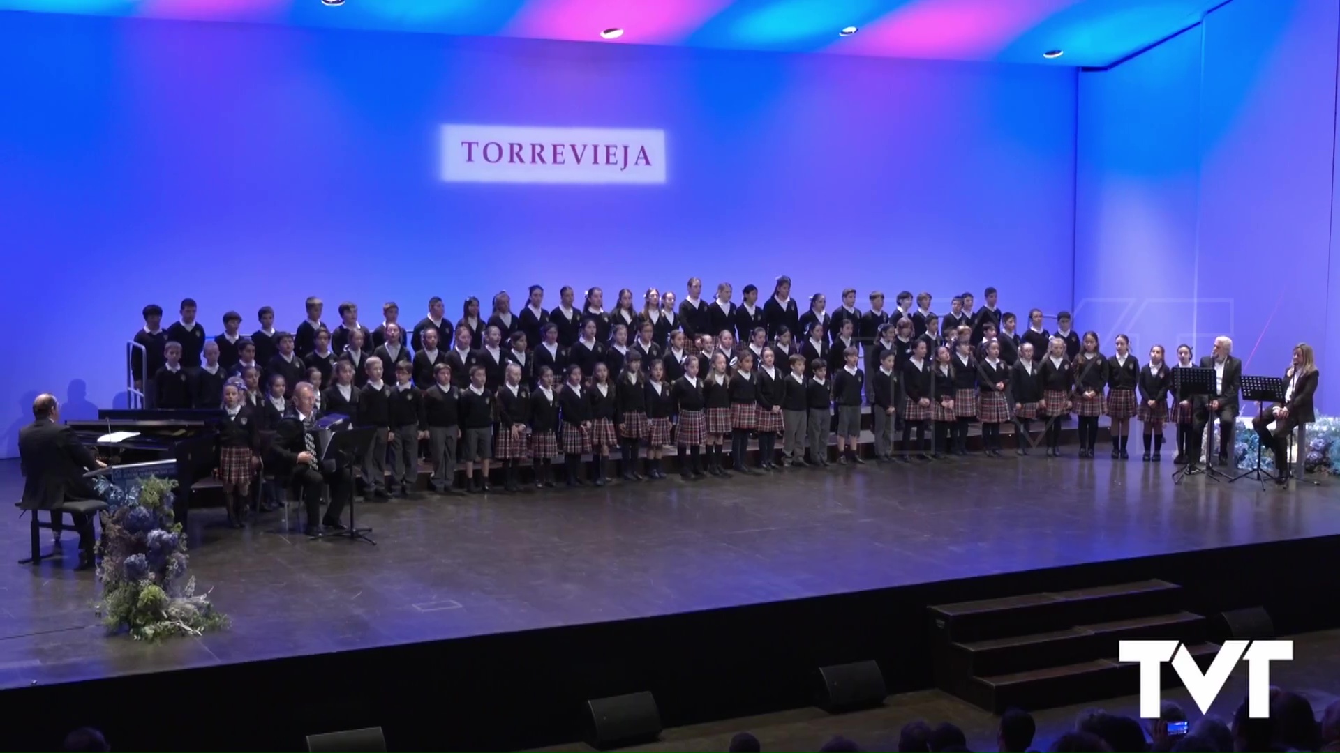 Imagen de El coro del Colegio La Purísima abre el 30 Certamen Juvenil de Habaneras con « Una historia con nombre de habanera»