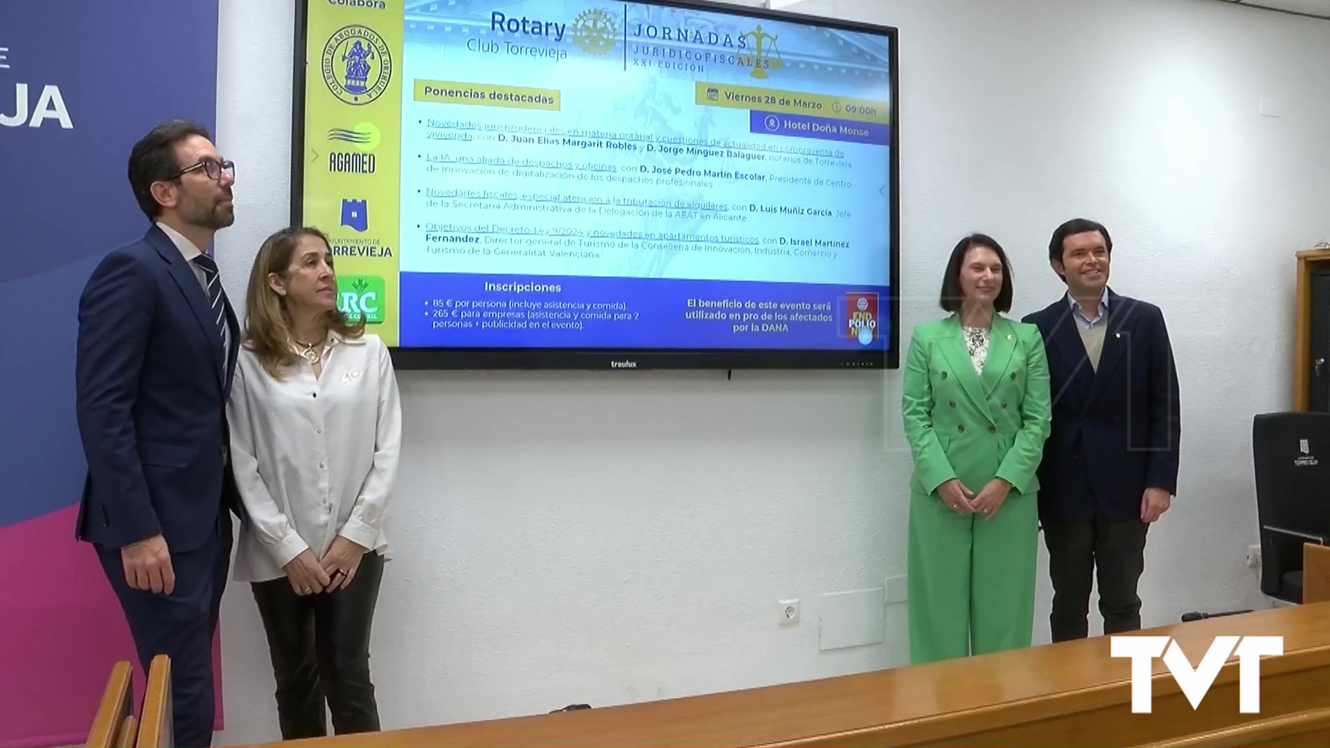 Imagen de Rotary Club Torrevieja presenta el XXI Seminario Jurídico-Fiscal. Será celebrado el 28 de marzo