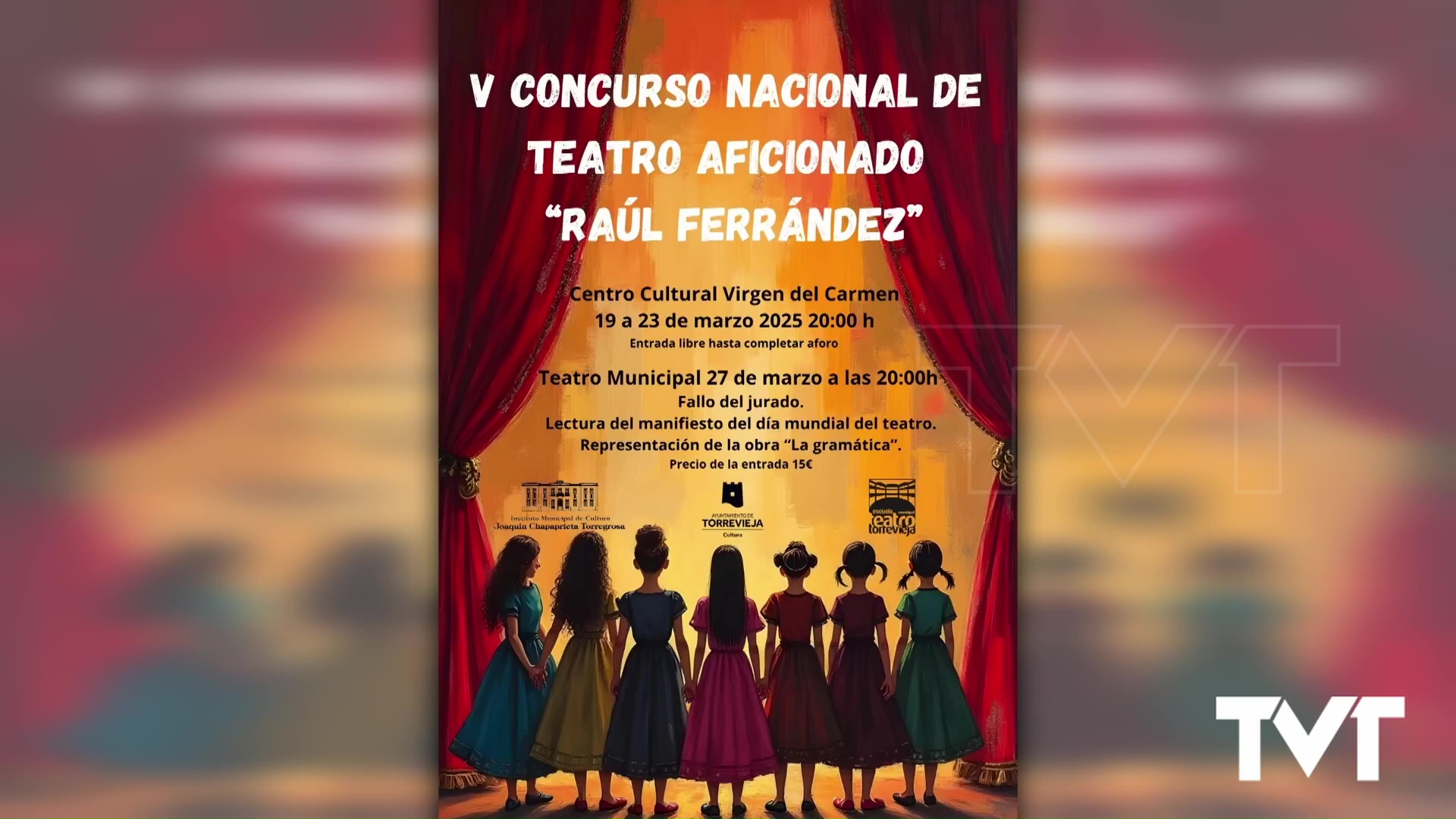 Imagen de El V concurso nacional de teatro aficionado «Raúl Ferrández» se celebrará del 19 al 23 de marzo 
