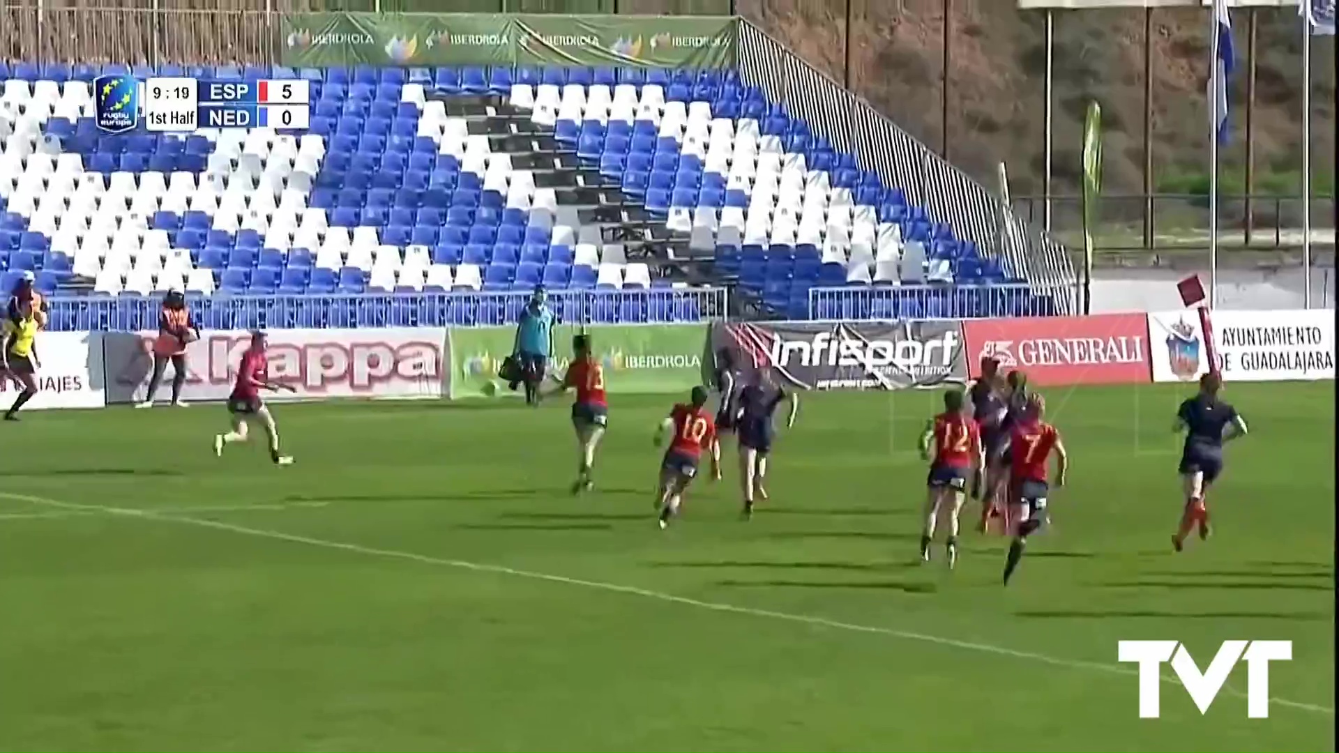Imagen de El estadio Nelson Mandela acogerá el 22 de marzo el partido entre la selección española femenina de rugby contra Brasil 