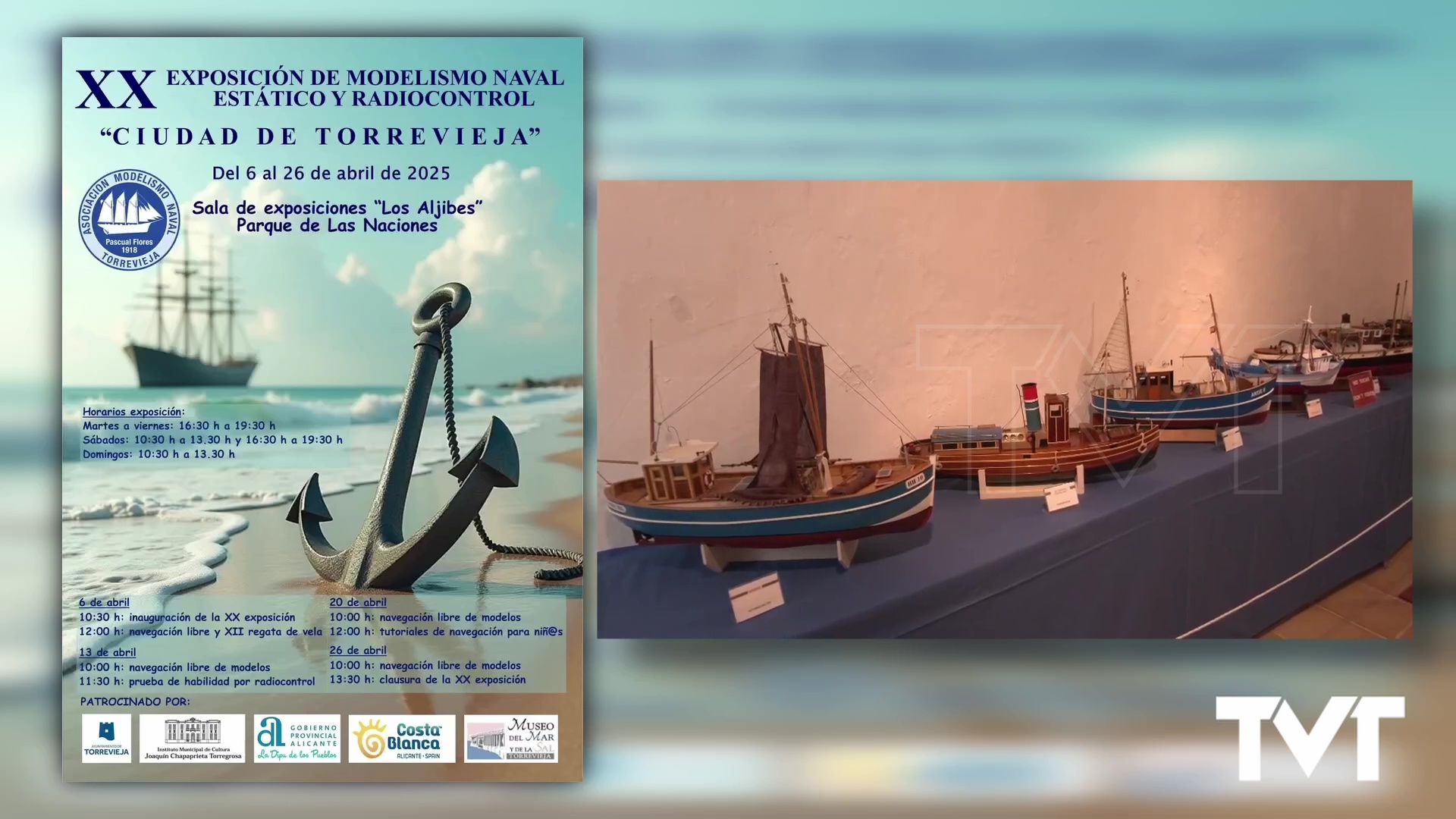 Imagen de La exposición de modelismo naval y estático de Torrevieja cumple su 20 aniversario, Será inaugurada el 6 de abril