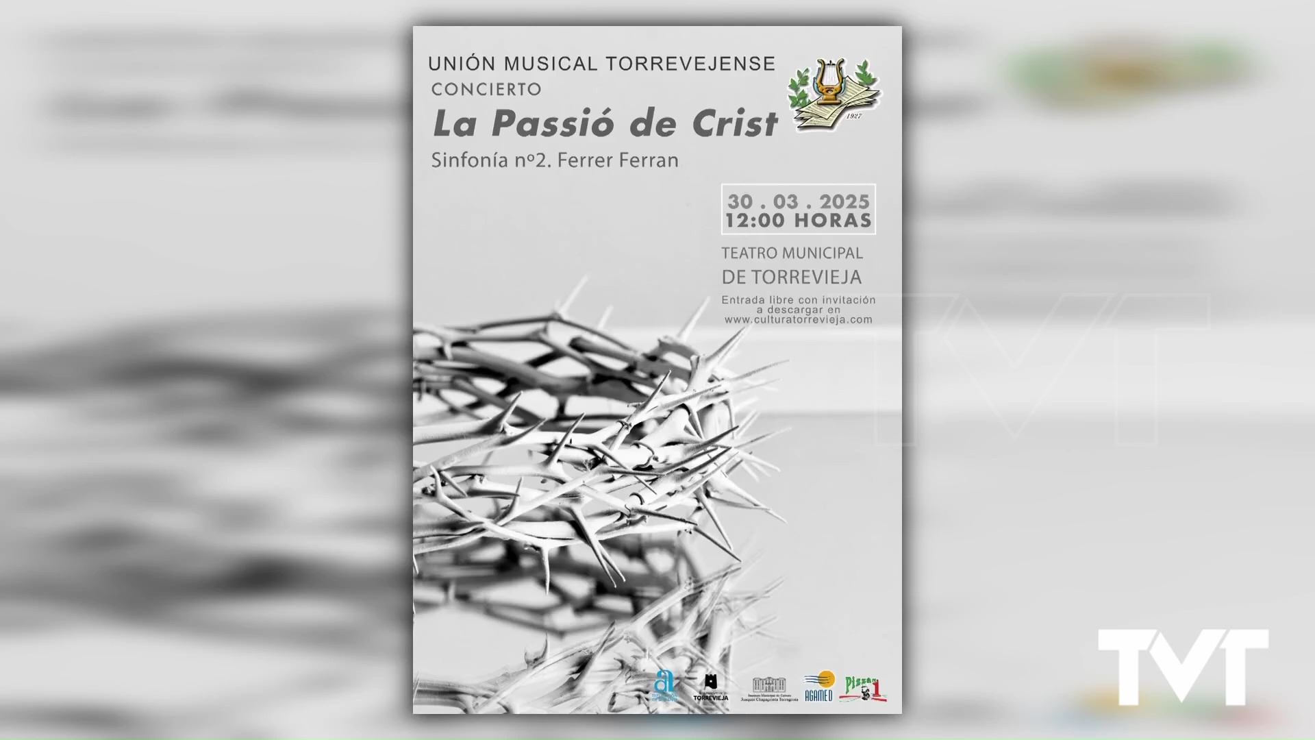 Imagen de Agotadas las entradas para el concierto «La Passió de Crist» de la Unión musical Torrevejense 
