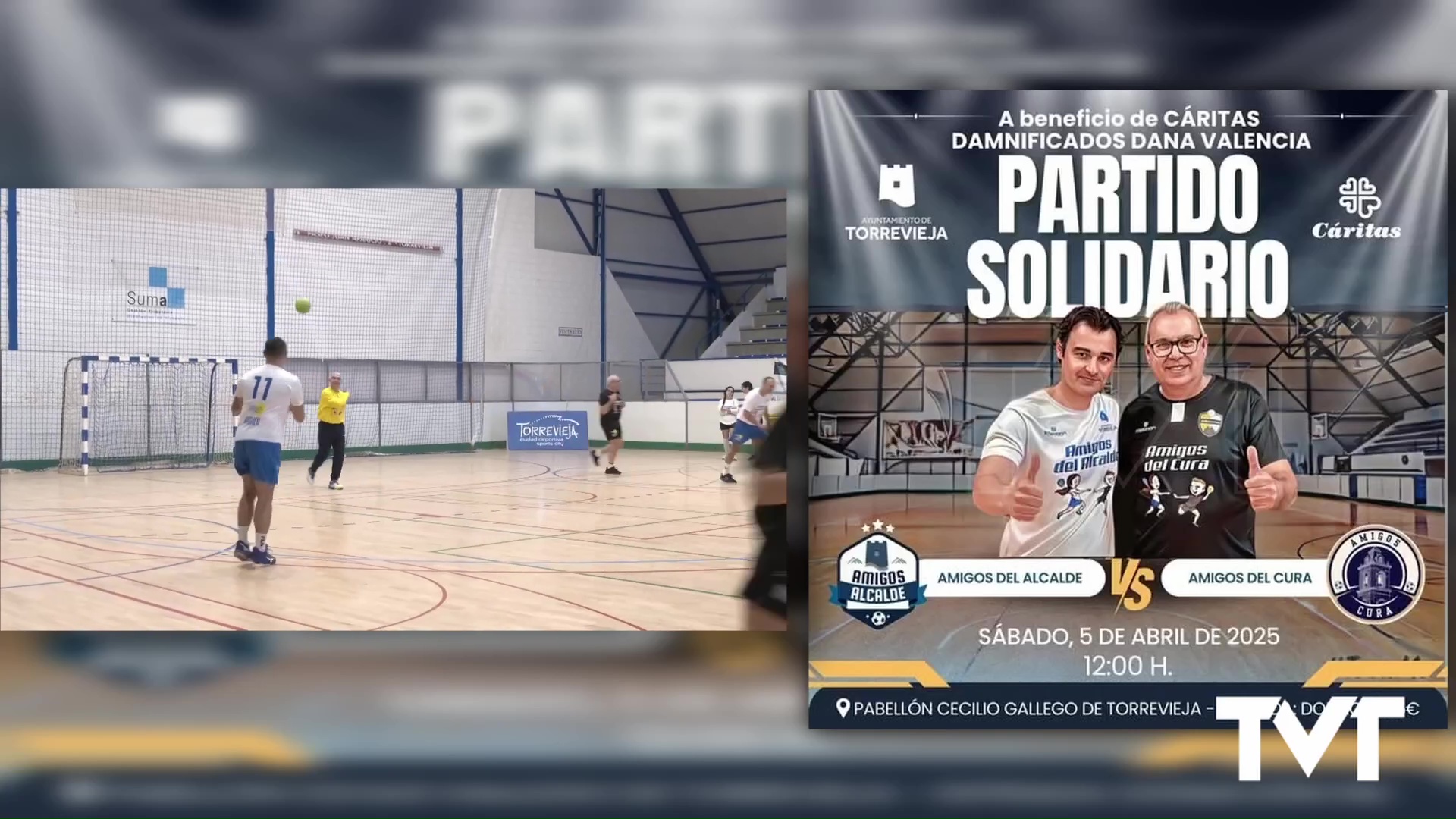 Imagen de Conoce a los primeros fichajes para el partido solidario «Amigos del cura contra Amigos del alcalde» 