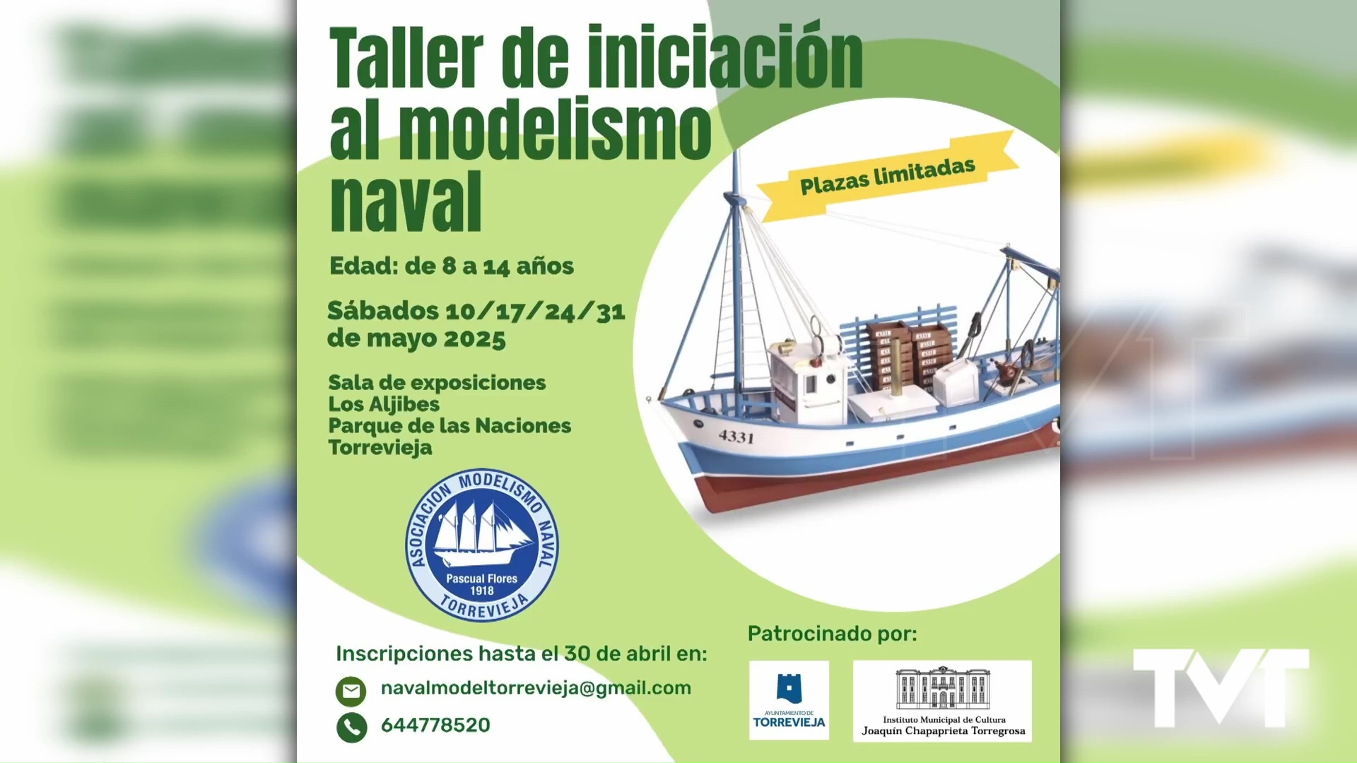 Imagen de Abierto el plazo de inscripción para el primer taller de iniciación al modelismo naval 