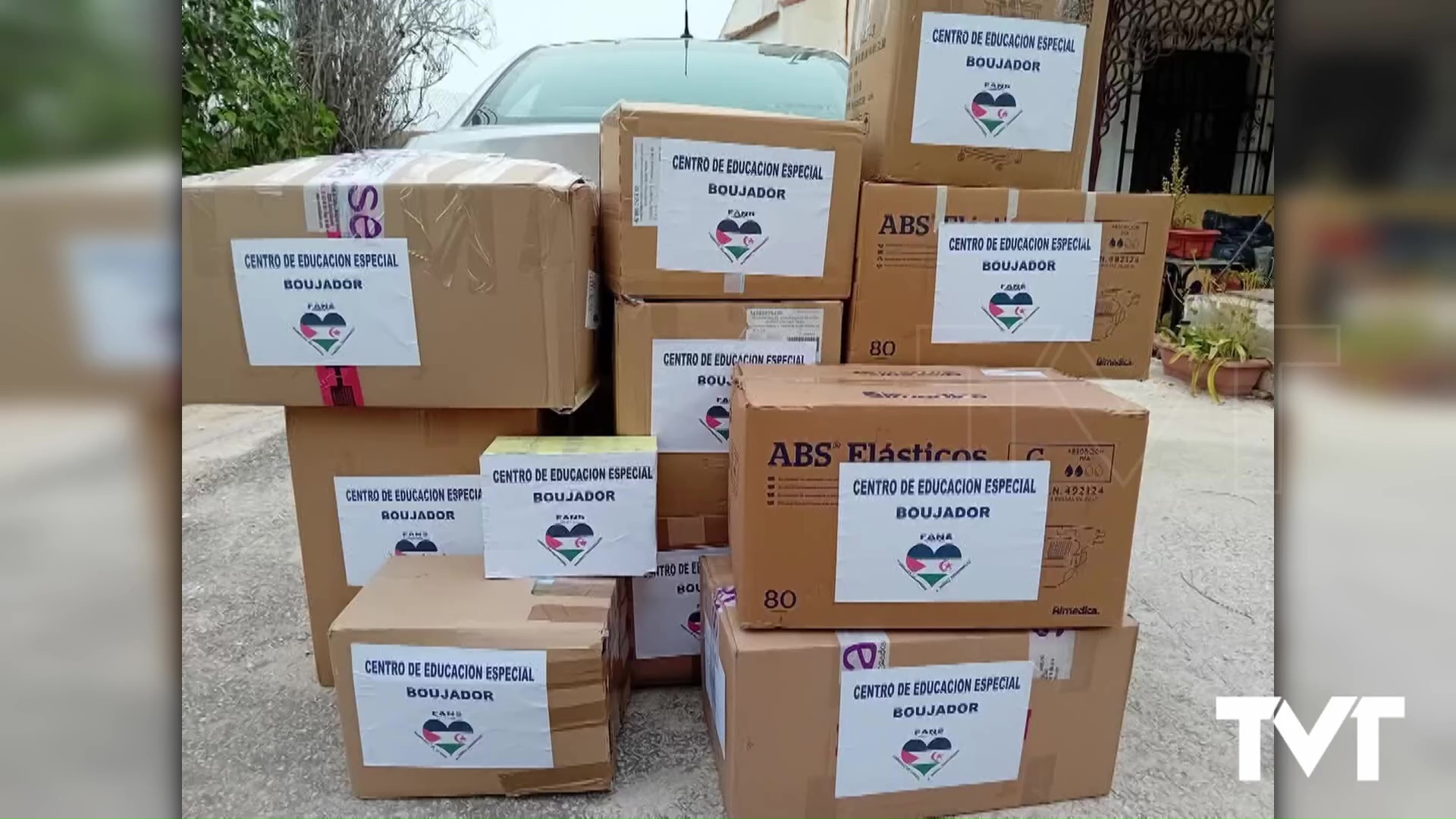 Imagen de Más de 80 kilos de pañales y material sanitario han sido donados por Asimepp a FANS para llevar a los campamentos de refugiados saharauis
