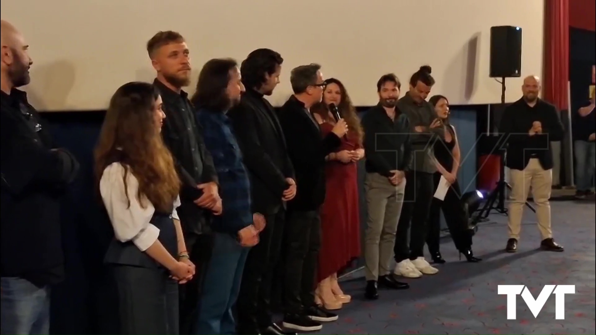 Imagen de Éxito rotundo en la gala de presentación de Habitación 7, en Torrevieja,  el nuevo cortometraje de David de Loro