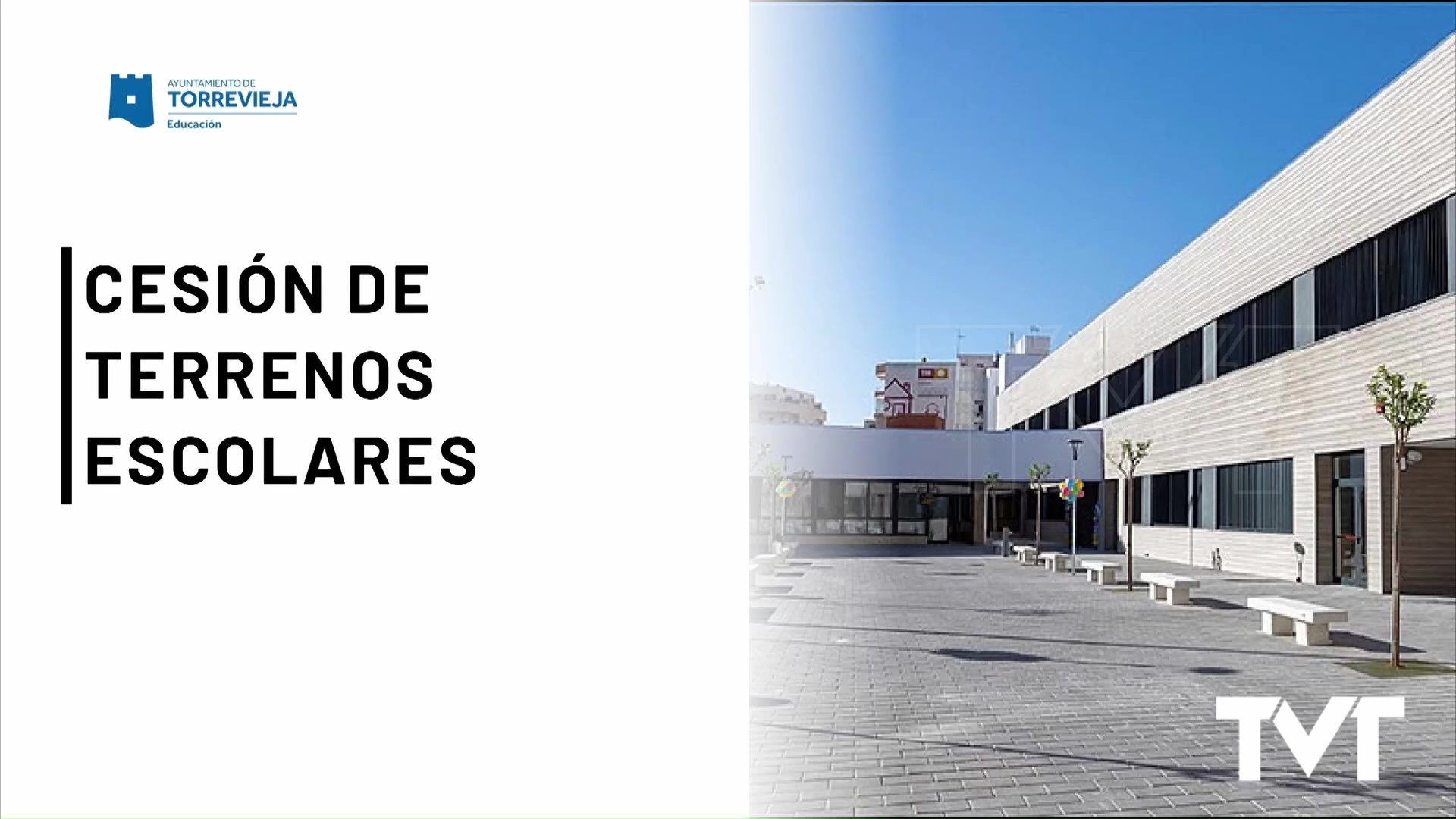 Imagen de Torrevieja cede tres parcelas a Consellería de educación para la futura construcción definitiva de los CEIP 14 y 15 e IES Nº6 