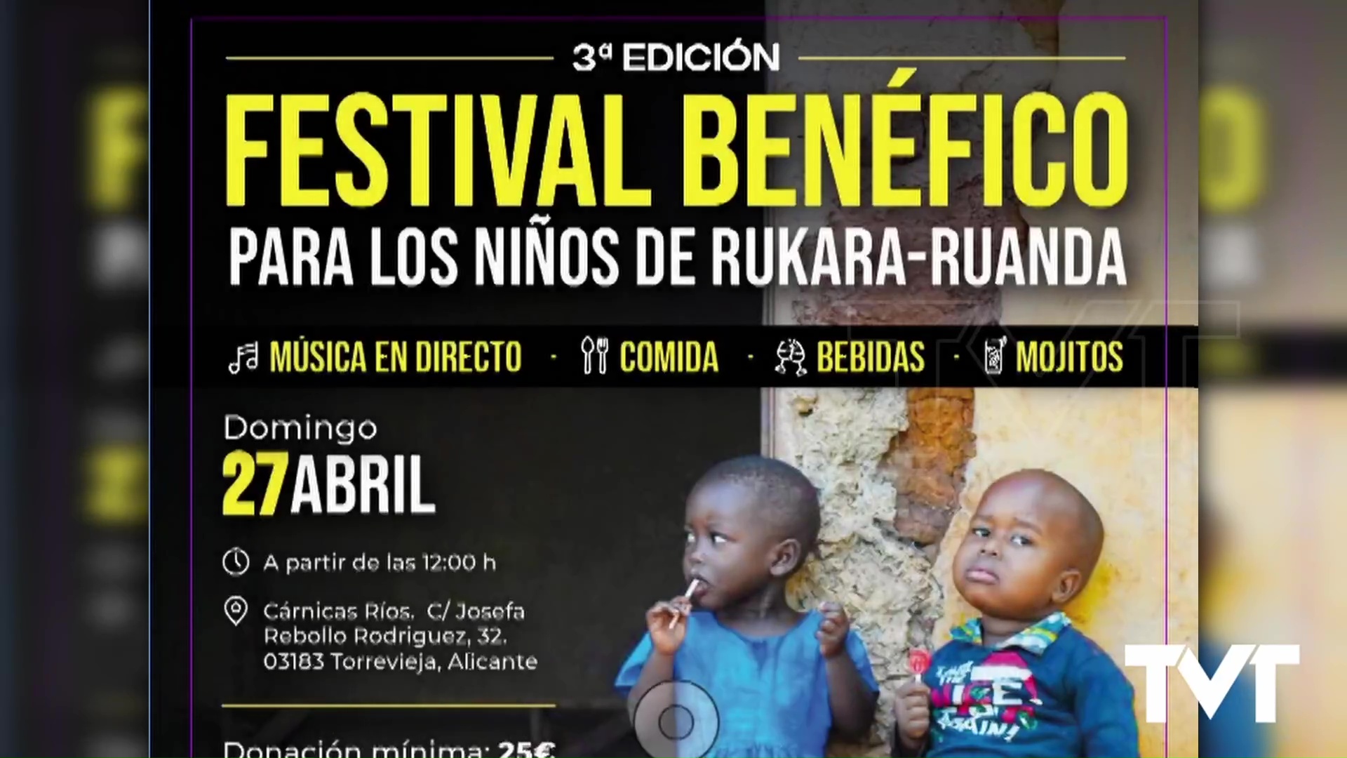 Imagen de Tercer festival benéfico para los niños/as de Ruanda