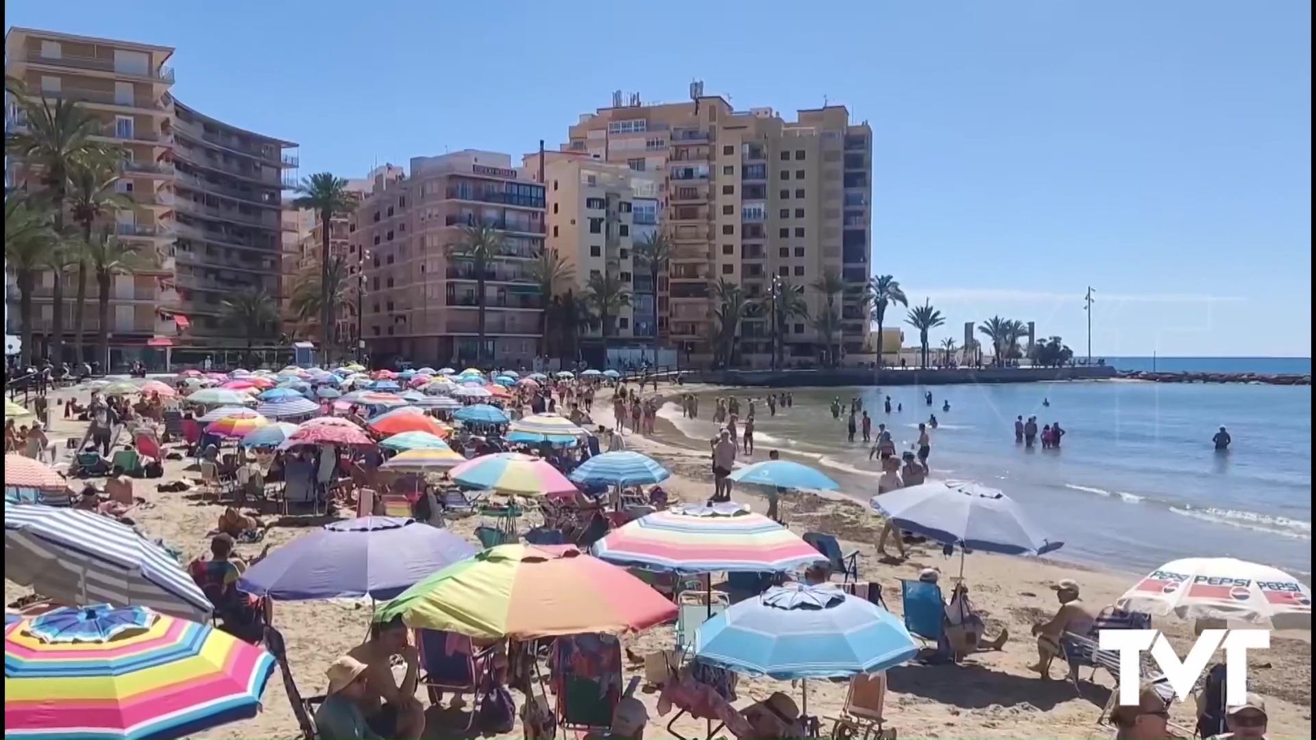 Imagen de Un primer fin de semana de mayo que invitaba ir a la playa