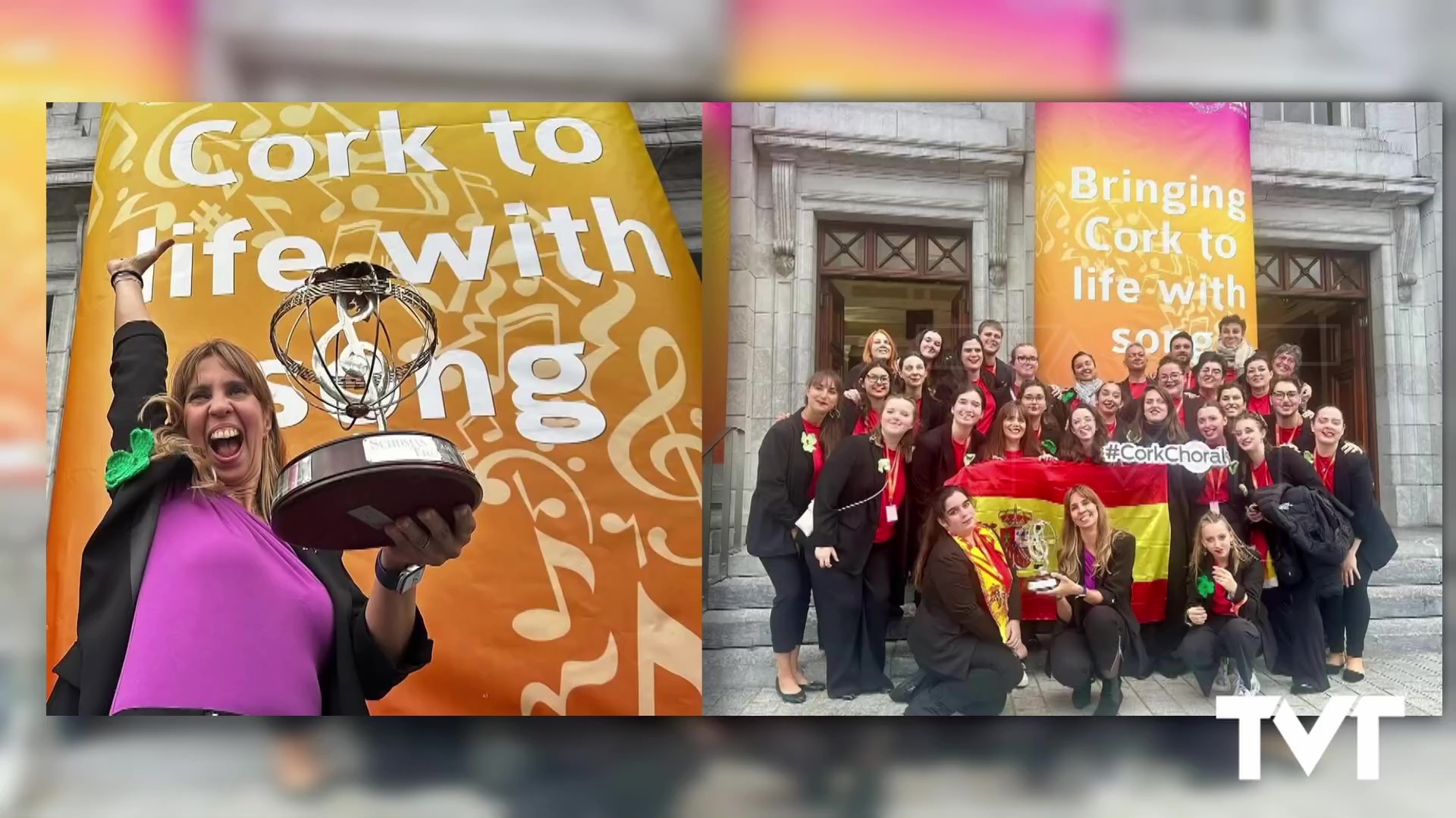 Imagen de El Coro Sinfonía de la Escuela Coral Municipal de Torrevieja deslumbra en el Festival Coral Internacional de Cork, en Irlanda