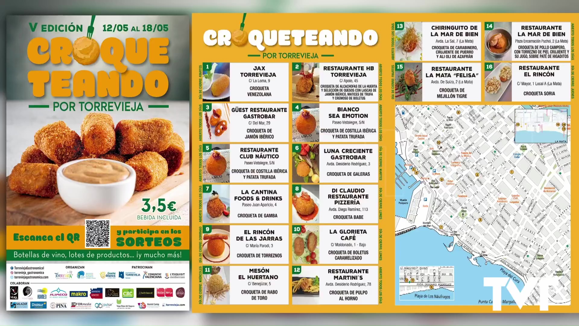 Imagen de Del 12 al 18 de mayo se celebra el V «Croqueteando por Torrevieja» 