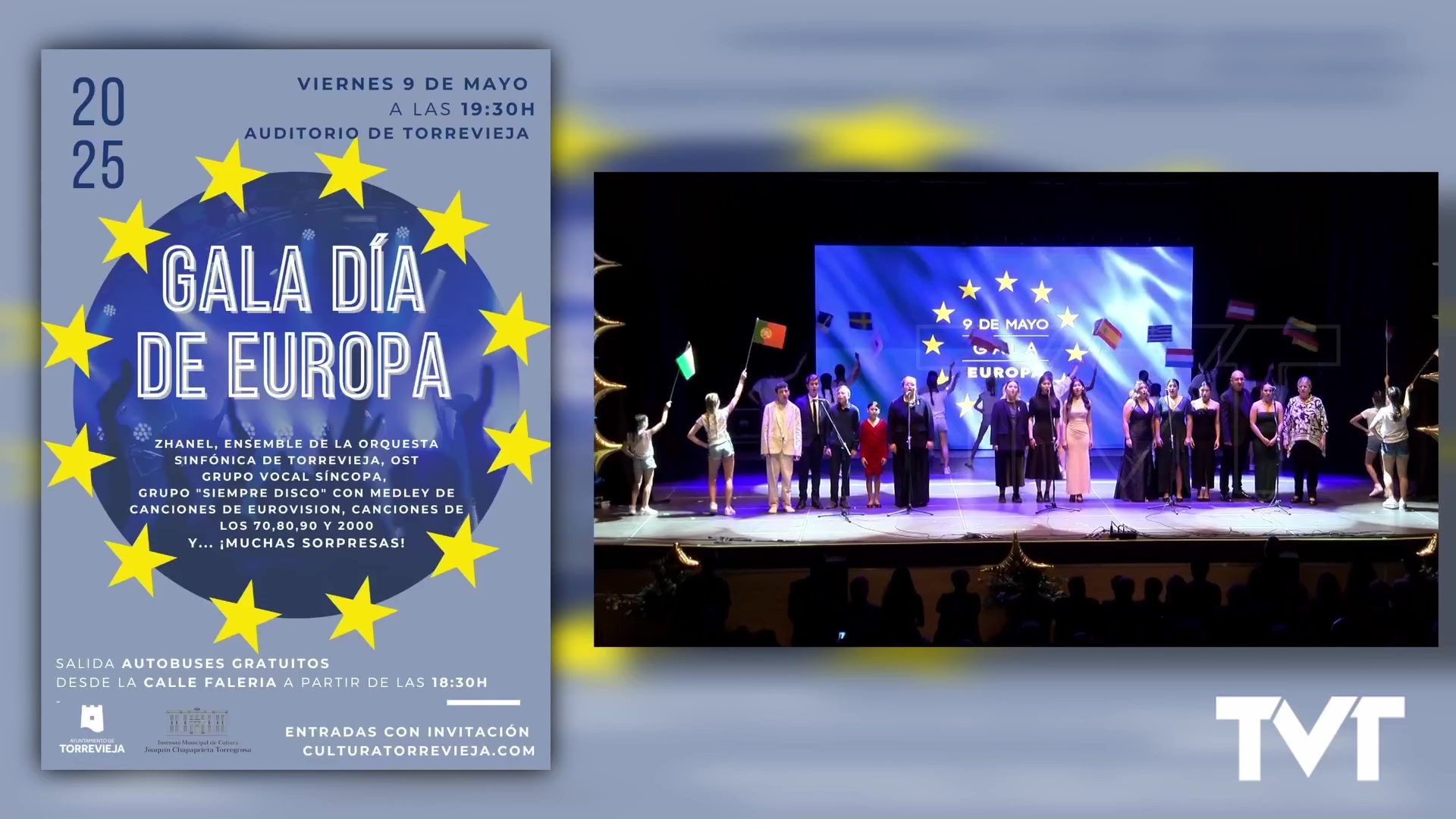 Imagen de El Auditorio Internacional acogerá la Gala del Día de Europa el 9 de mayo 