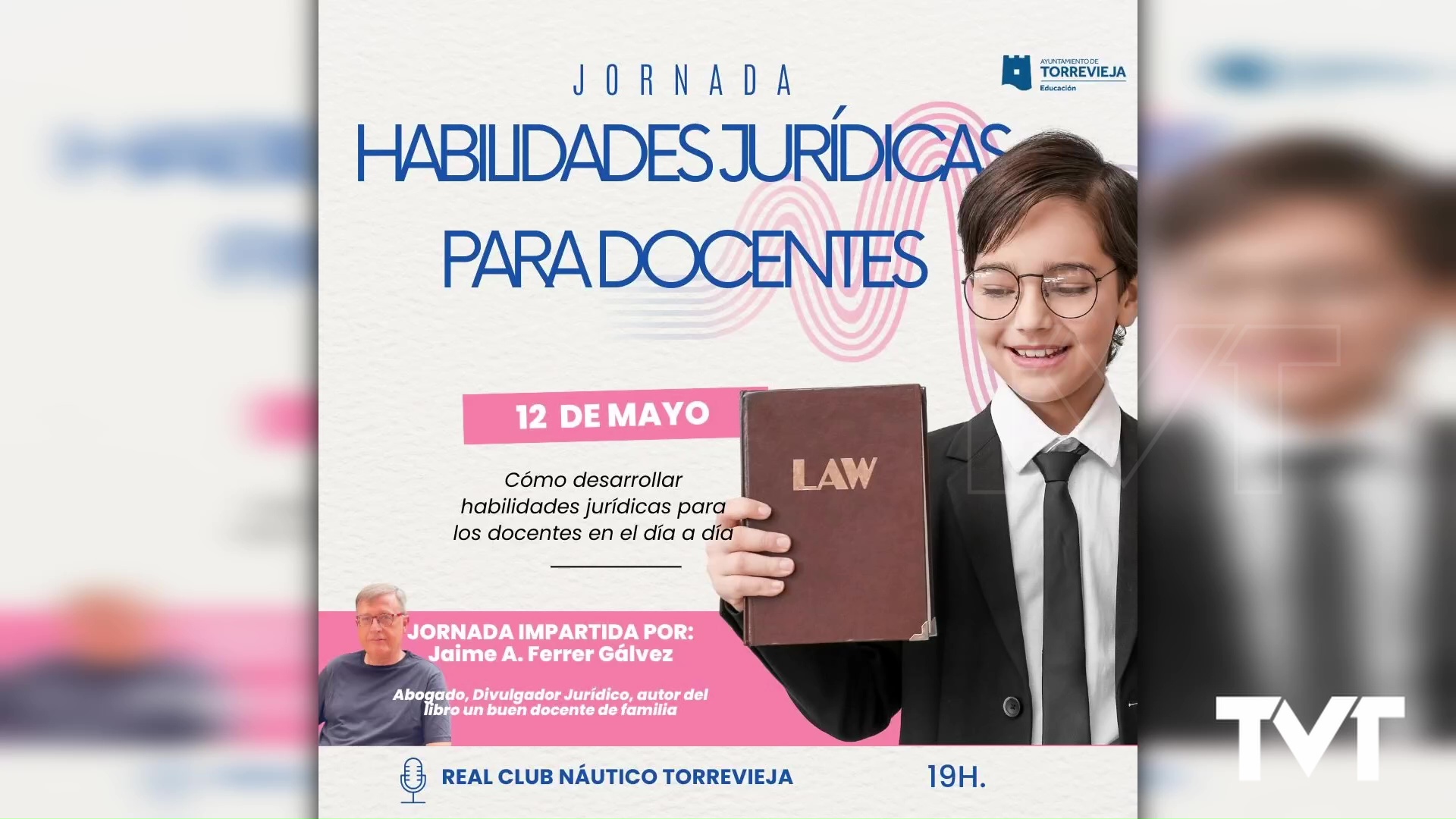 Imagen de Jornada sobre habilidades jurídicas para docentes:12 de mayo en el RCNT 