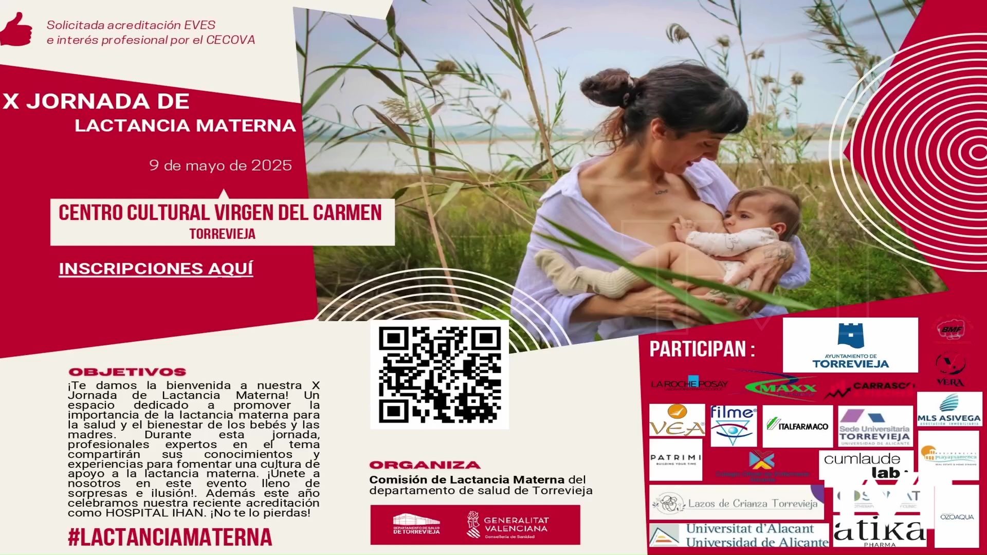 Imagen de El 9 de mayo nos espera la X Jornada de Lactancia materna en el Centro Cultural 