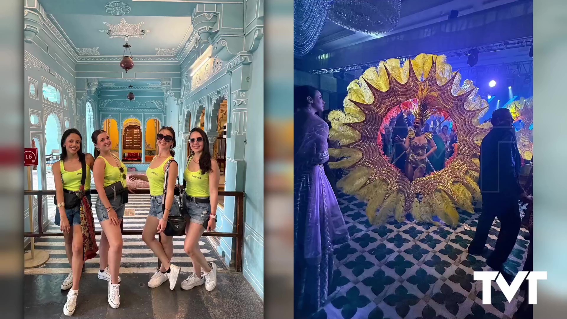 Imagen de La comparsa La Sal de Torrevieja viaja hasta la India para participar como invitadas en una gran boda 