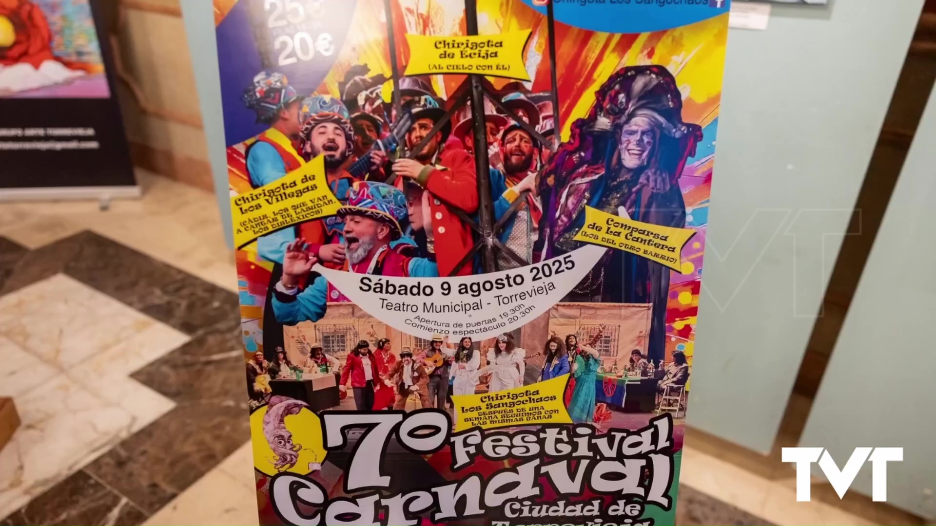 Imagen de Ya conocemos el cartel anunciador de la séptima edición del Festival de Carnaval «Ciudad de Torrevieja» 