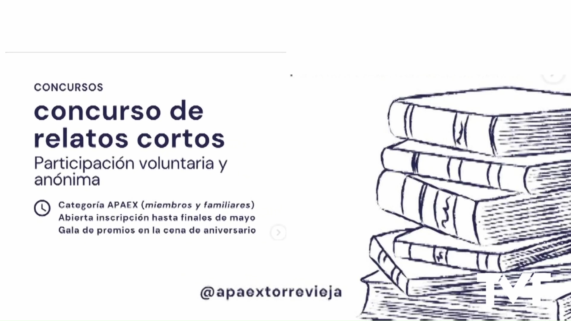 Imagen de Apaex convoca un certamen literario de relatos cortos