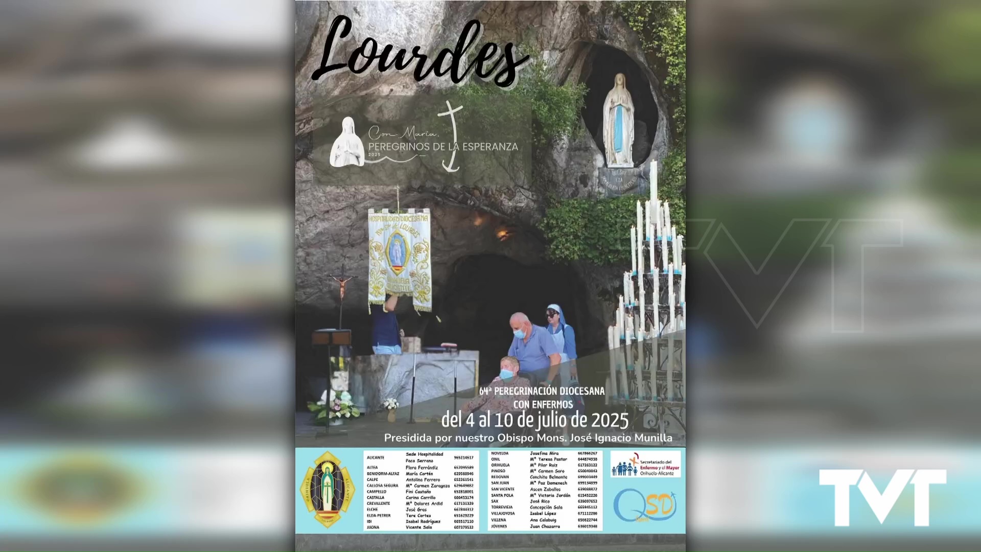 Imagen de Últimas plazas para la peregrinación a Lourdes con enfermos 2025 