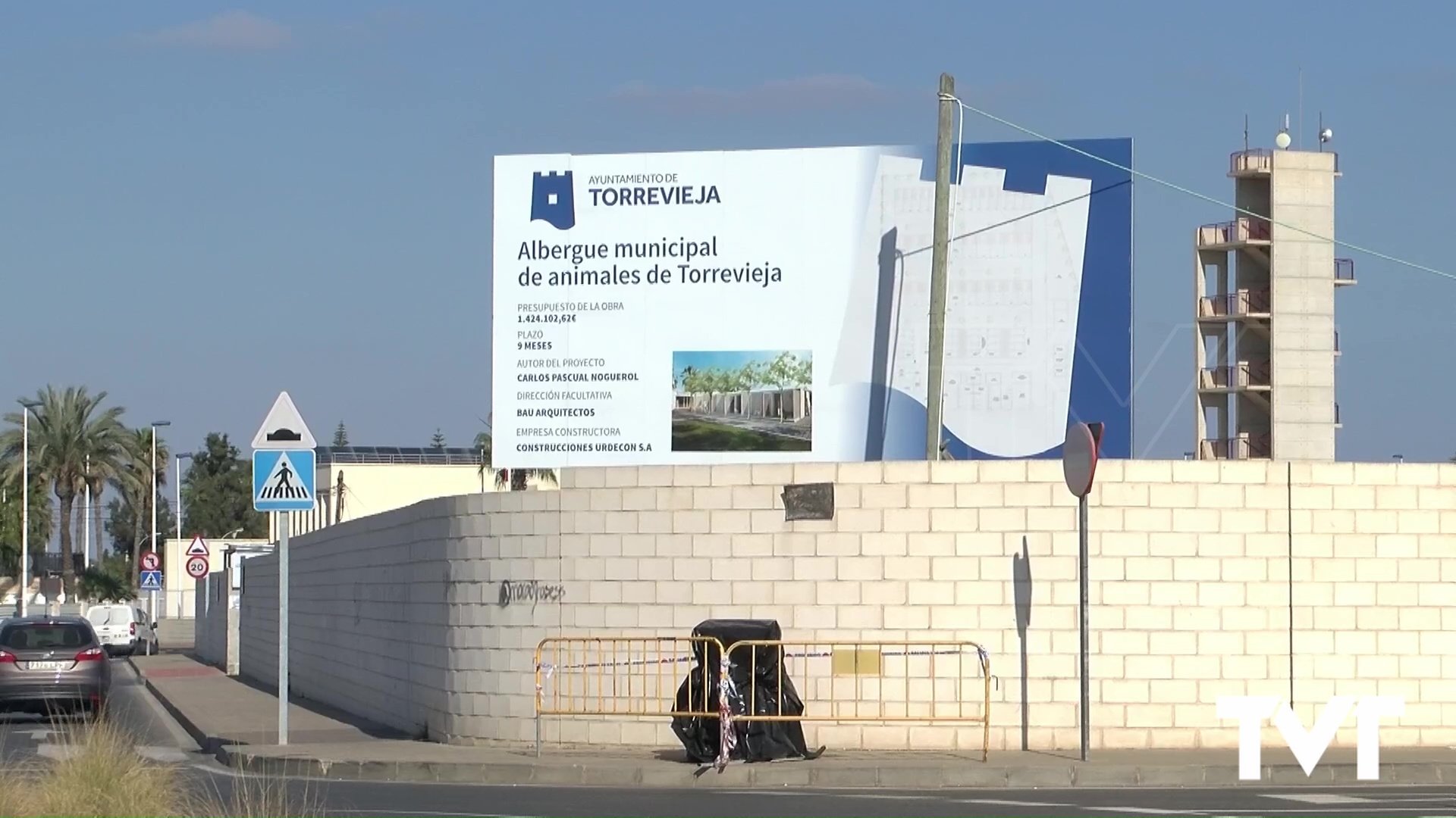 Imagen de Tras estar paralizadas durante casi un año se reinician las obras del nuevo albergue municipal de animales 