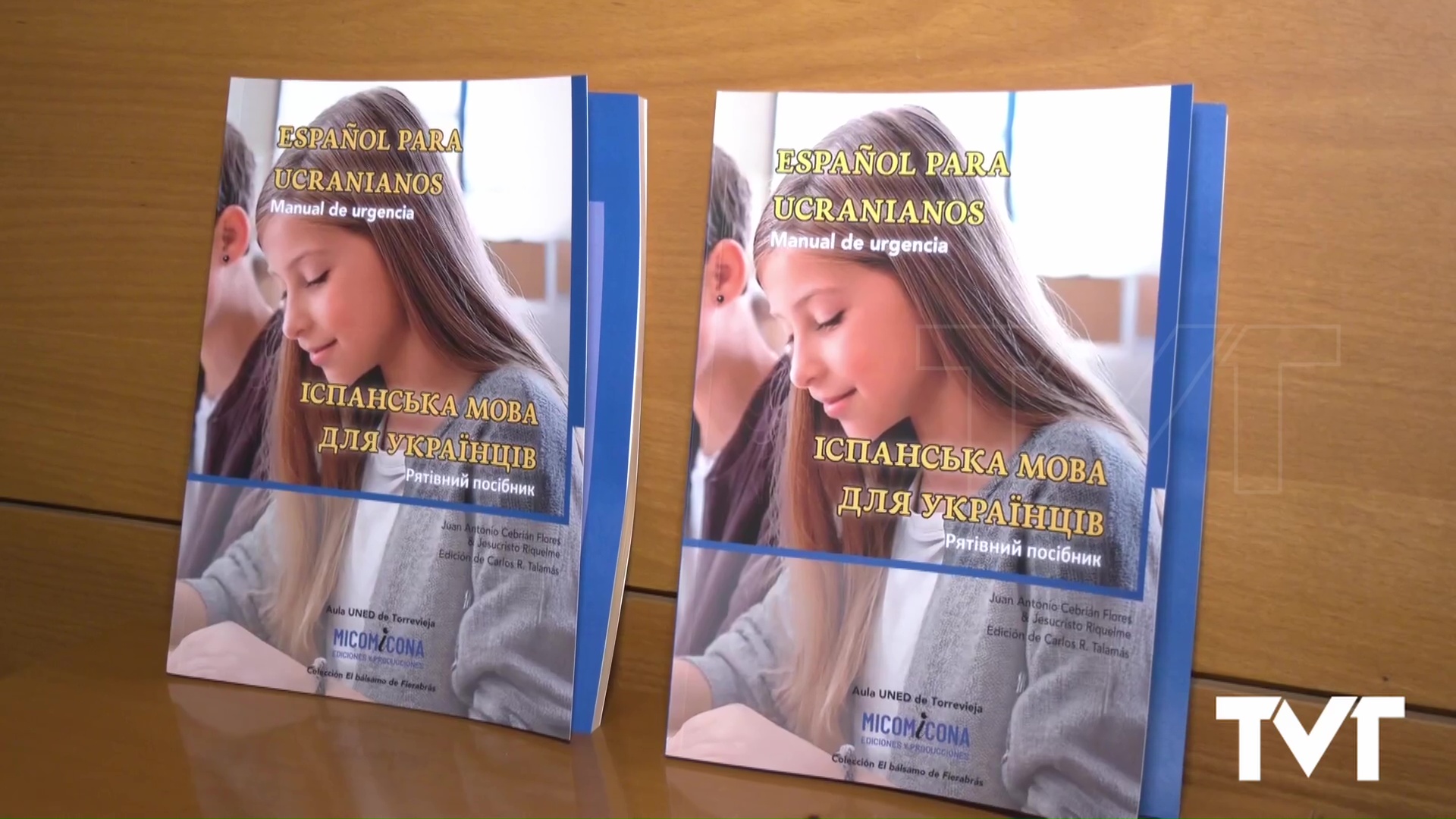 Imagen de Presentado el 1º libro de español para ucranianos refugiados