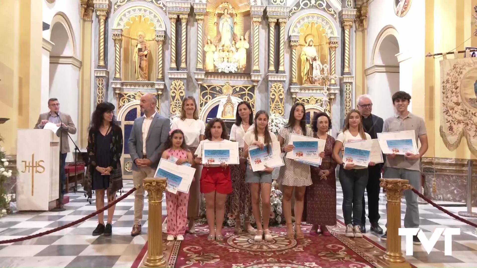 Imagen de Los 18 finalistas del XXI Certamen de poesía «Juegos Florales» recitaron sus versos ante la Purísima 