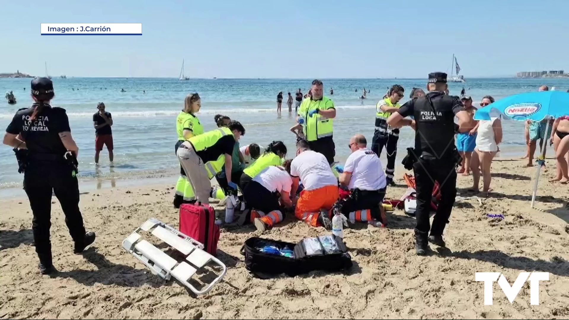 Imagen de Fallece un hombre de 70 años en la playa de los Náufragos